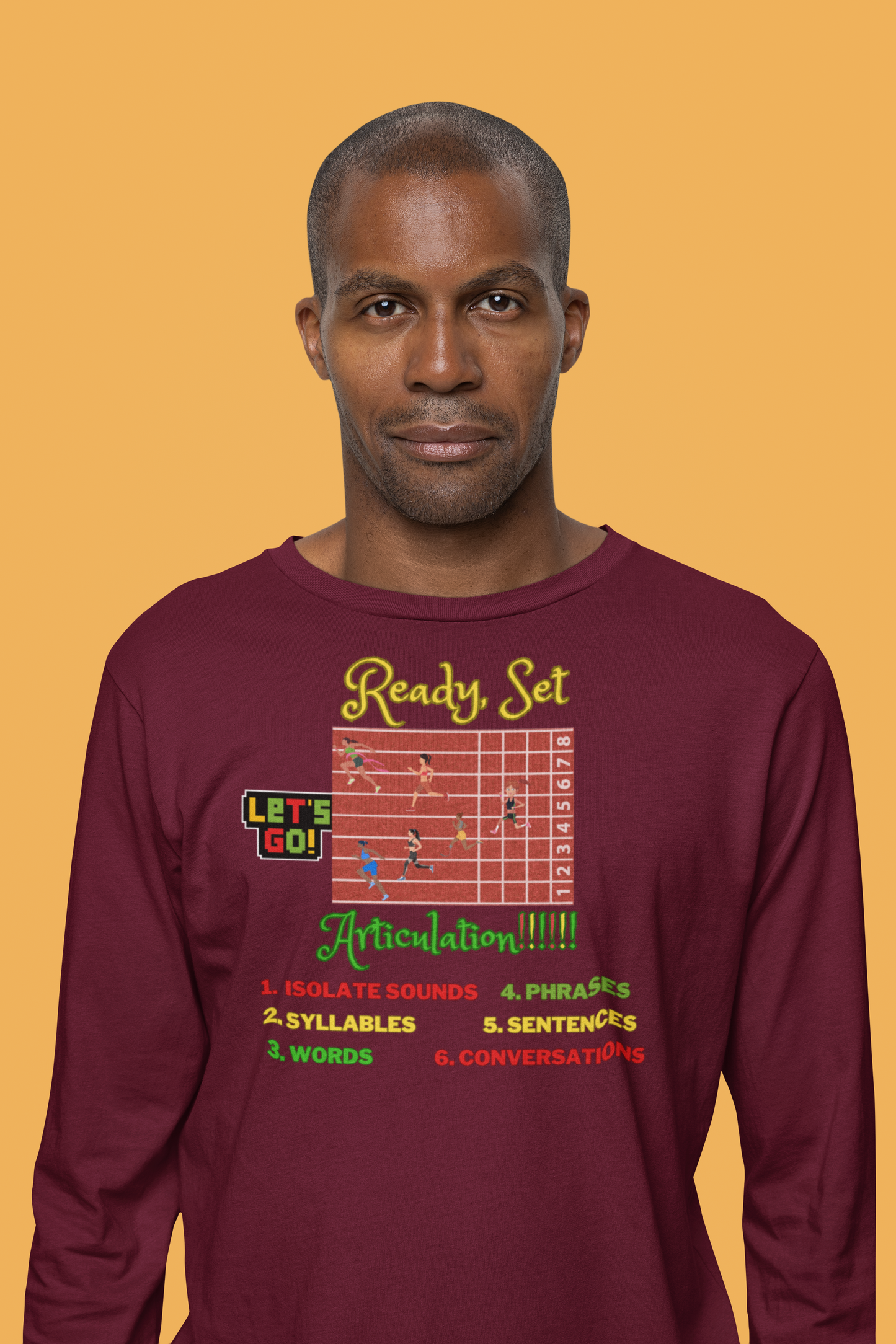 Let's Go Articulation! (Unisex Long Sleeve Tee)
