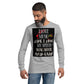 New I Love My Speech! (Unisex Long Sleeve Tee)