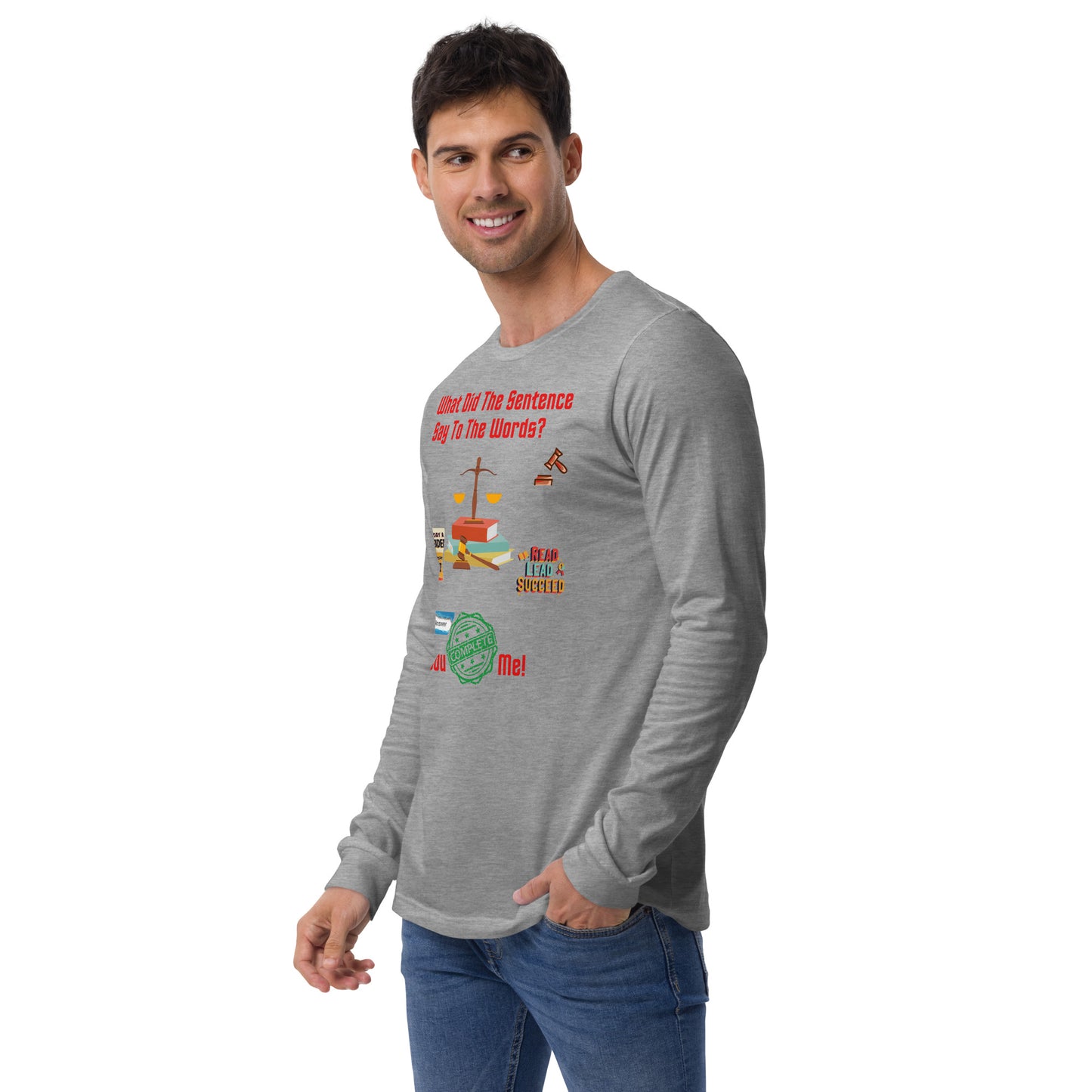 You Complete Me! Unisex Long Sleeve Tee