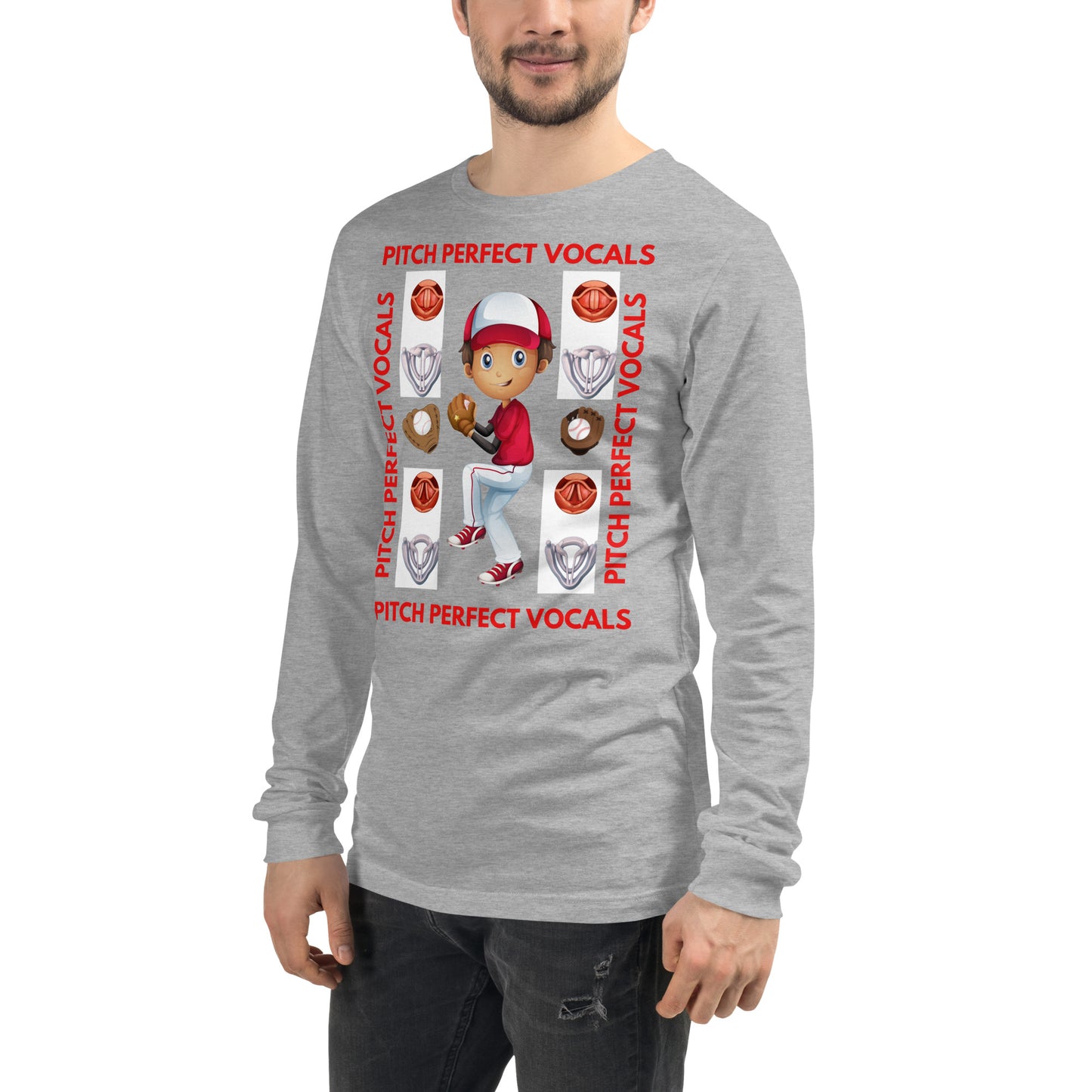 Pitch Perfect Vocals! (Unisex Long Sleeve Tee)