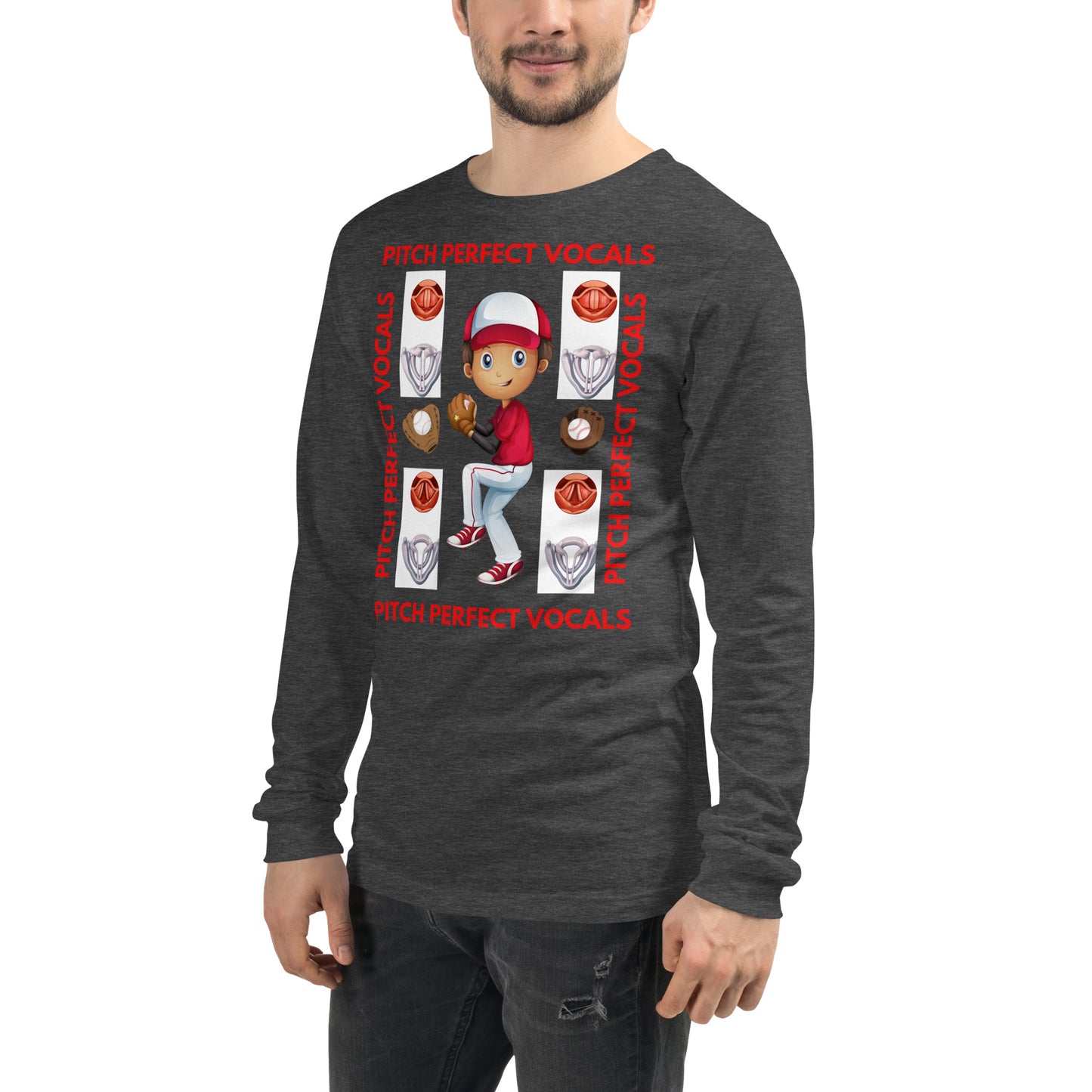 Pitch Perfect Vocals! (Unisex Long Sleeve Tee)