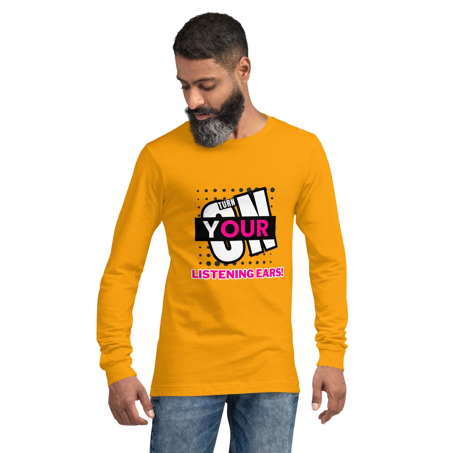 Listening Ears! (Unisex Long Sleeve Tee)