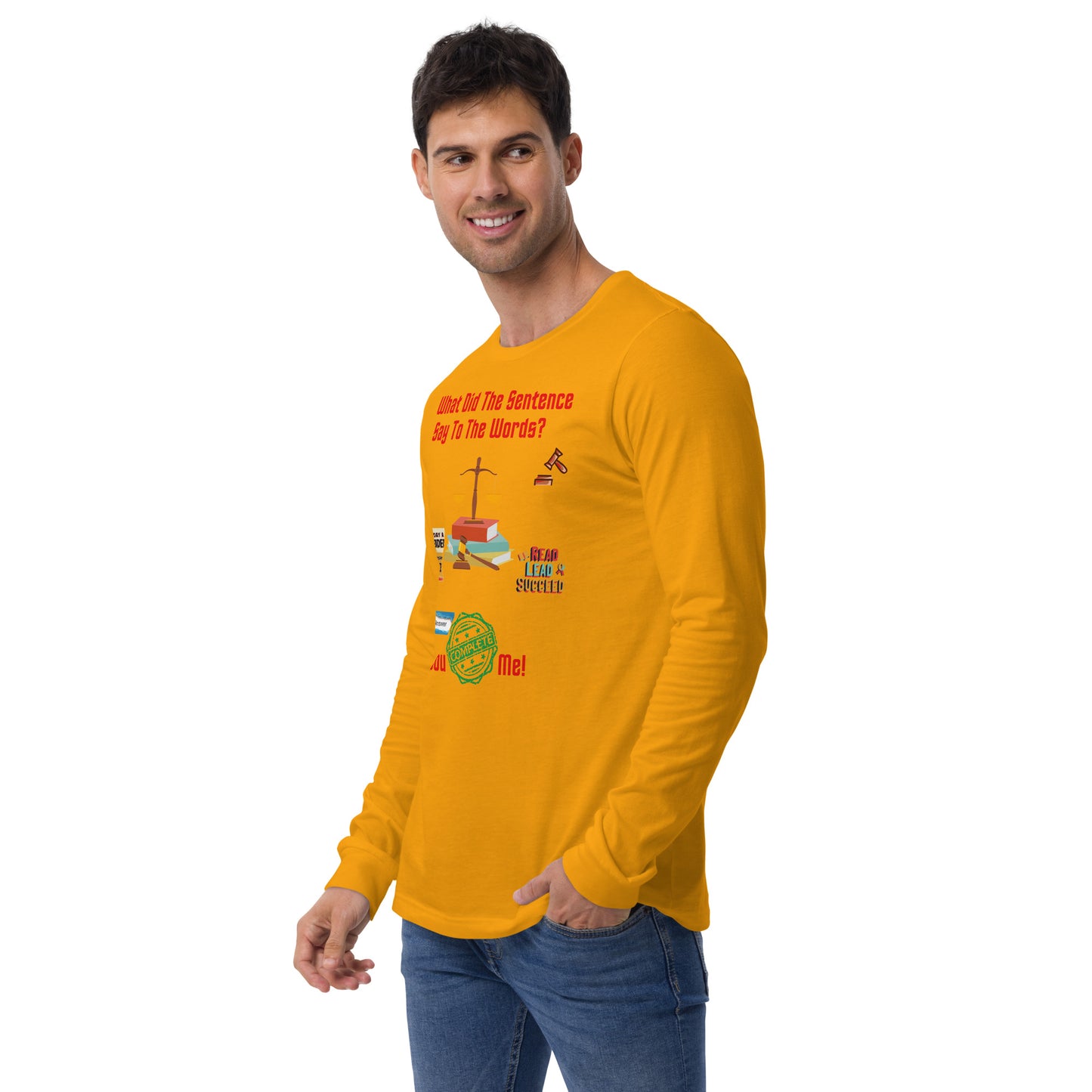 You Complete Me! Unisex Long Sleeve Tee