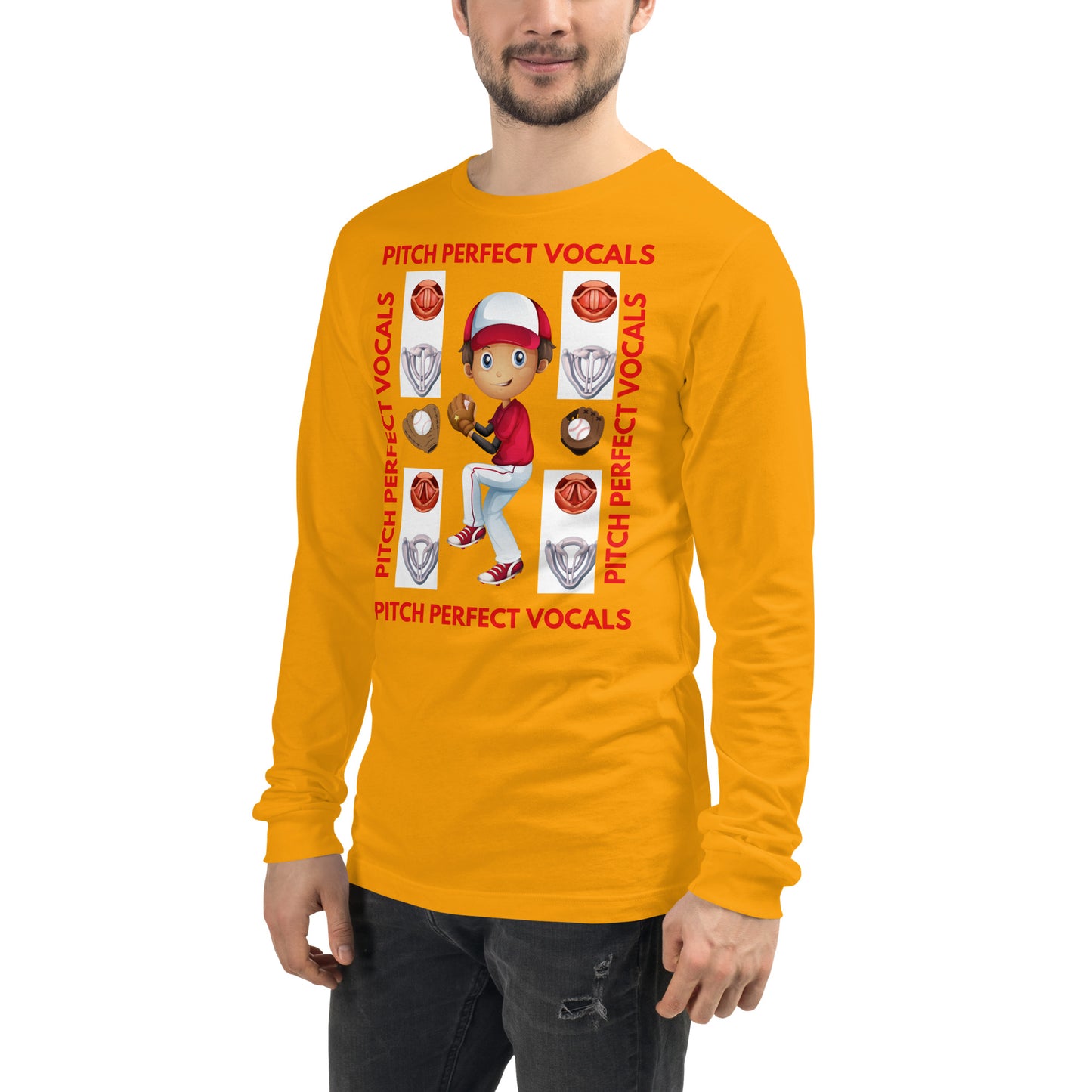 Pitch Perfect Vocals! (Unisex Long Sleeve Tee)