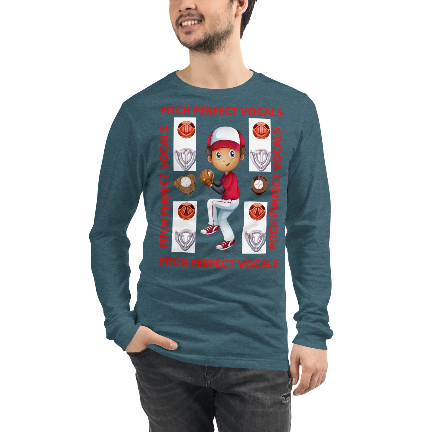 Pitch Perfect Vocals! (Unisex Long Sleeve Tee)