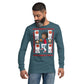 (Ebony) Pitch Perfect Vocals! Unisex Long Sleeve Tee