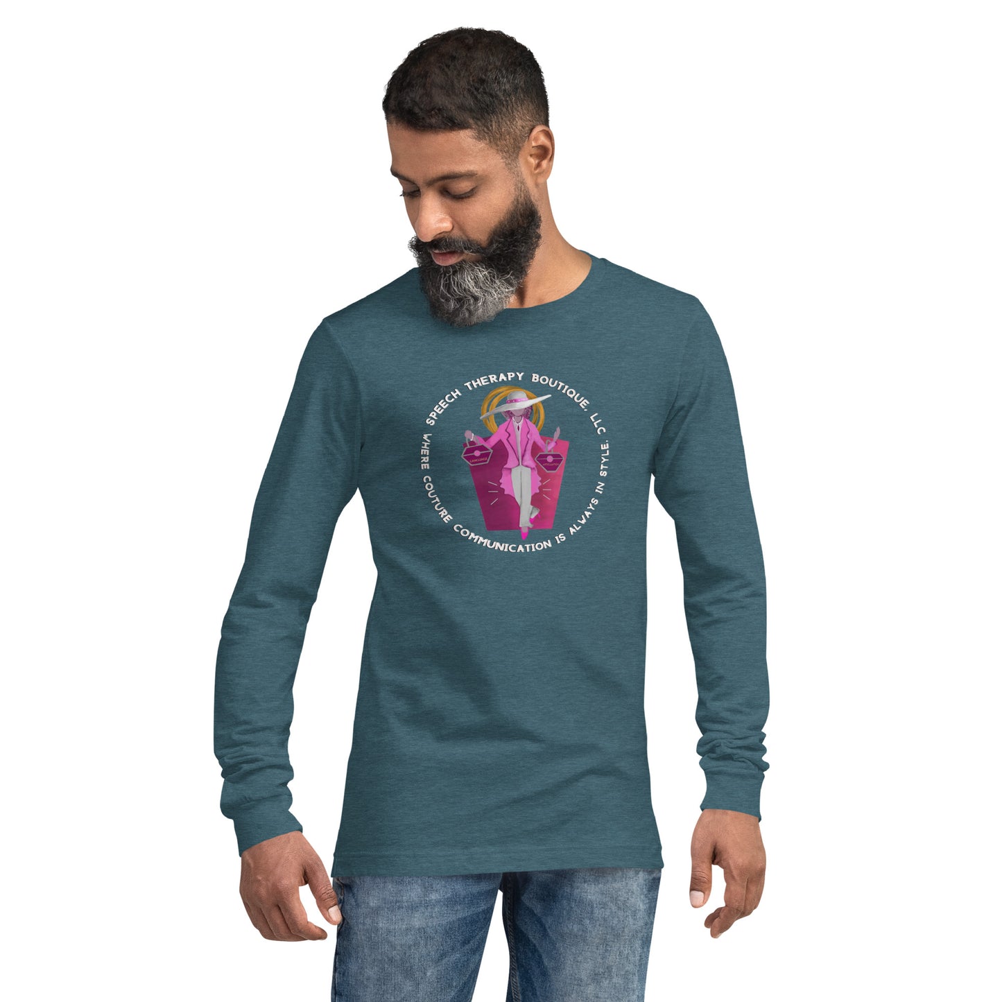 Speech Therapy Boutique (STB) Logo! Unisex Long Sleeve Tee