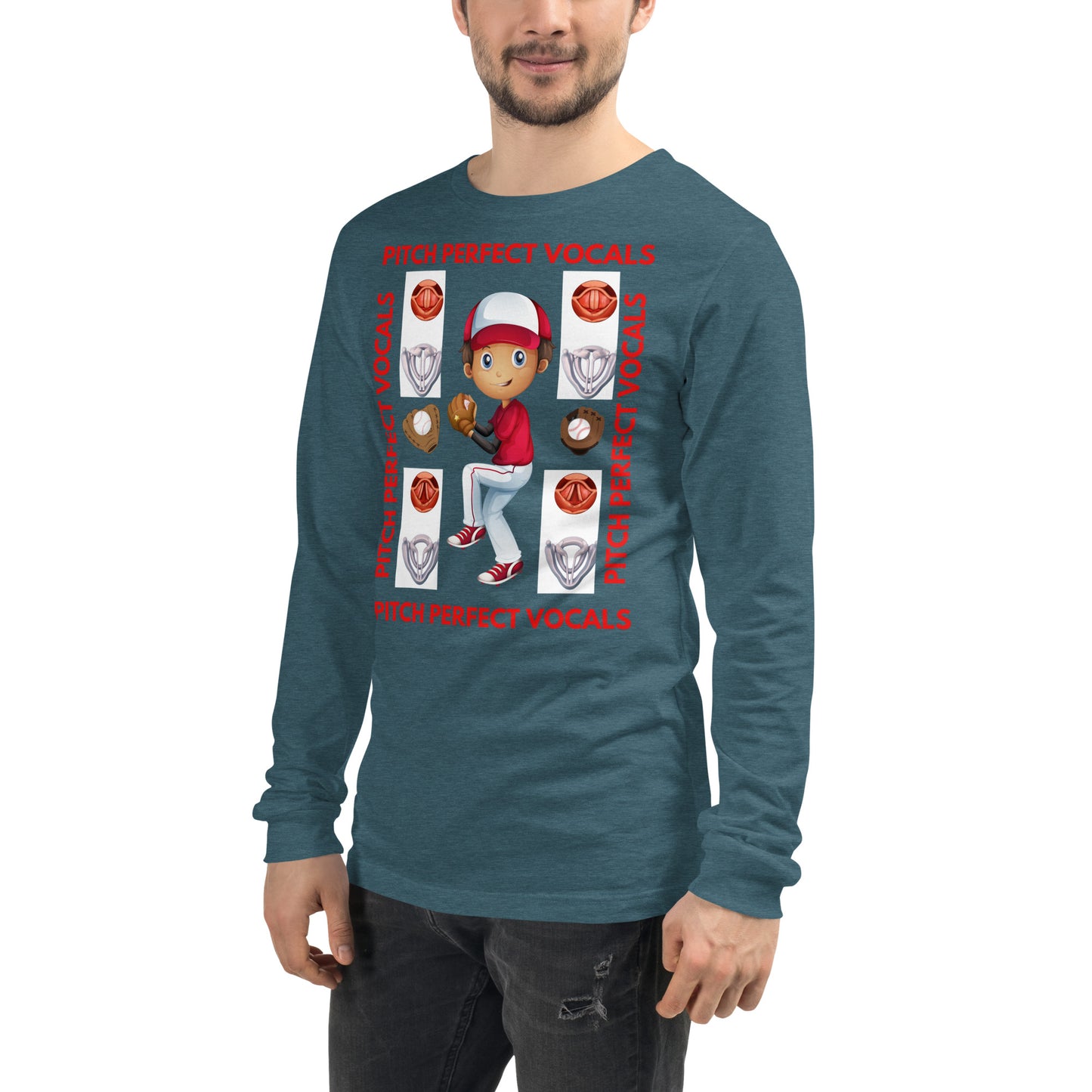 Pitch Perfect Vocals! (Unisex Long Sleeve Tee)