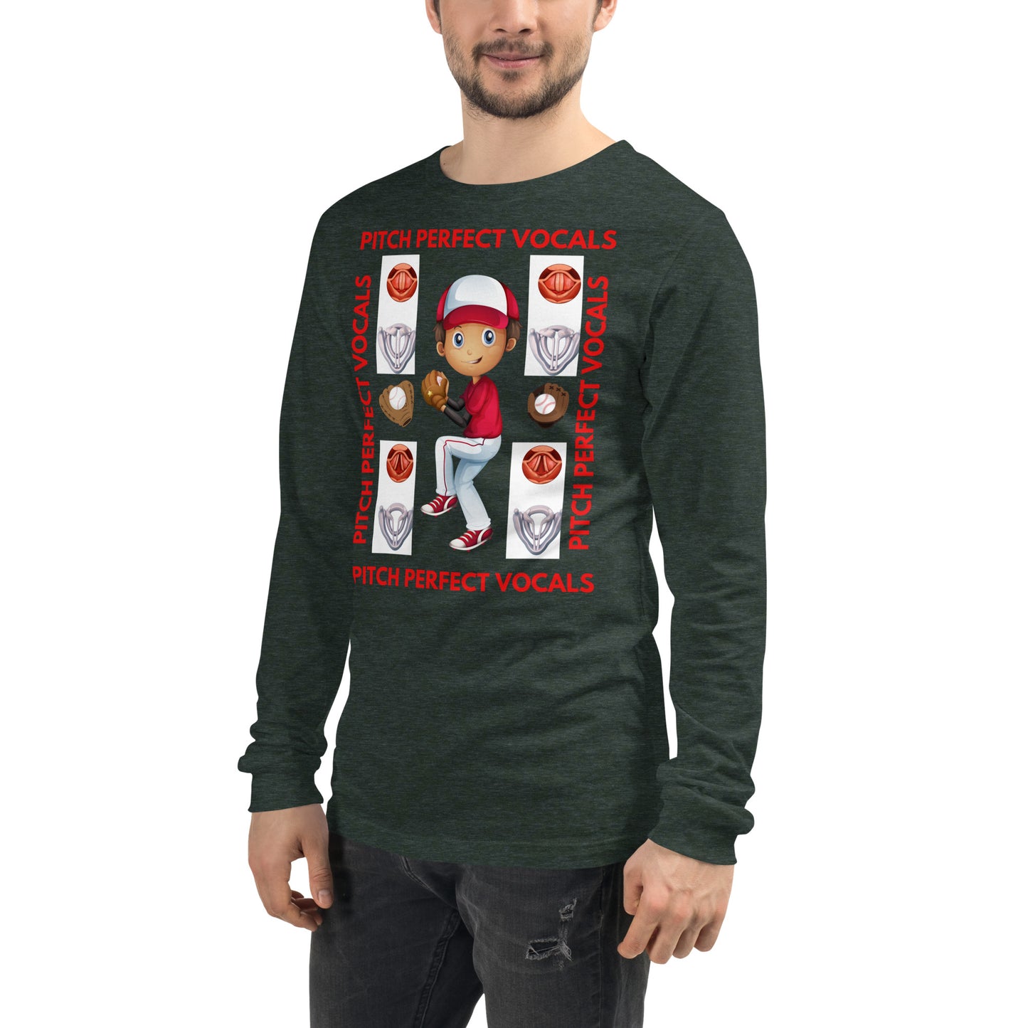 Pitch Perfect Vocals! (Unisex Long Sleeve Tee)