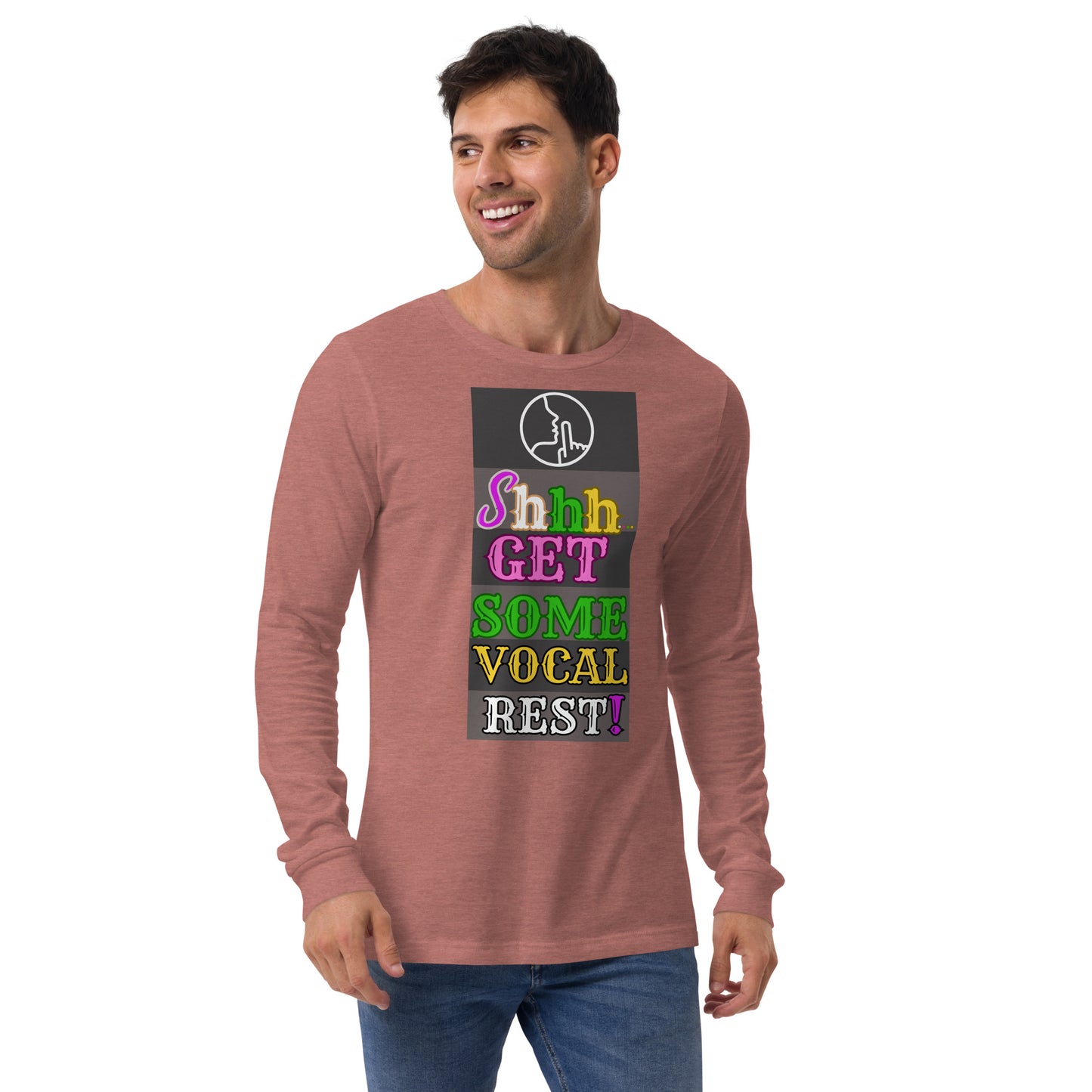 Vocal Rest! (Unisex Long Sleeve Tee)