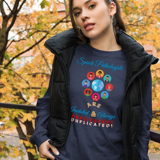 (Multicultural) Imitated and Always Duplicated! Unisex Long Sleeve Tee