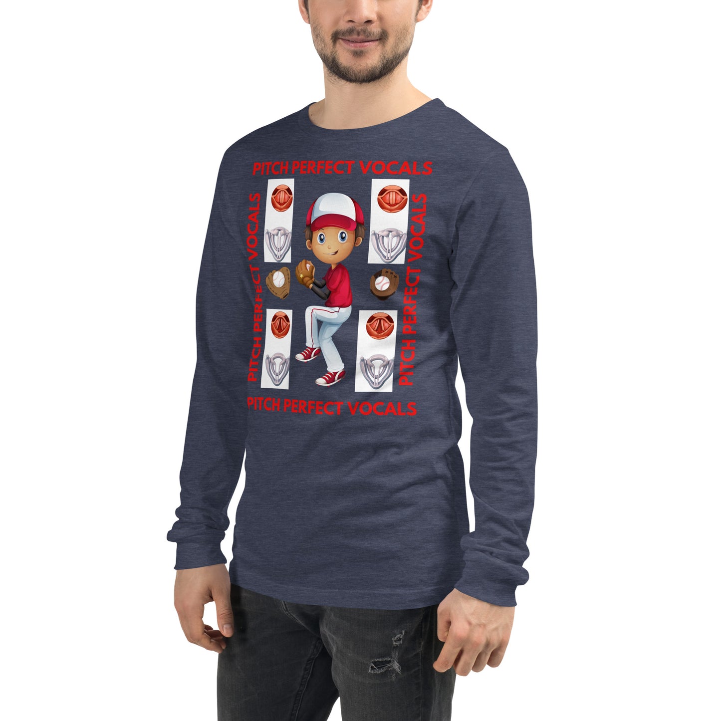 Pitch Perfect Vocals! (Unisex Long Sleeve Tee)