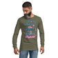(Words Only) Imitated and Always Duplicated! Unisex Long Sleeve Tee