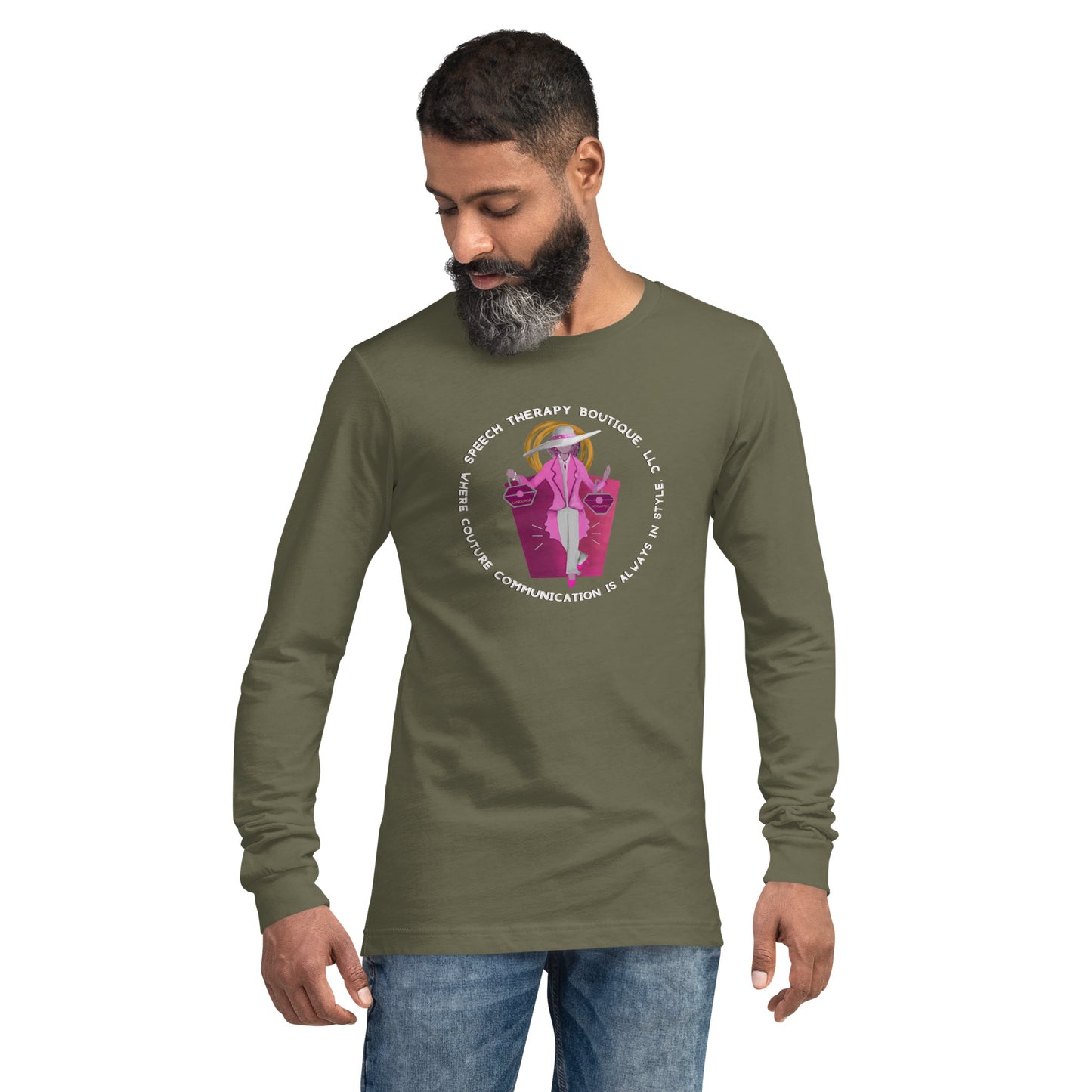 Speech Therapy Boutique (STB) Logo! Unisex Long Sleeve Tee