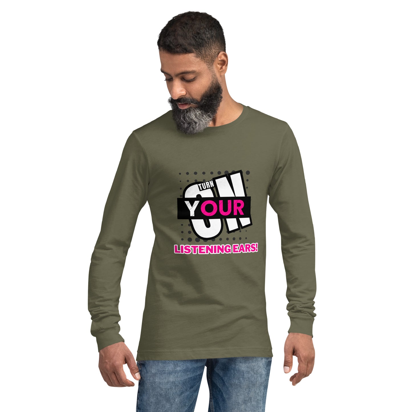 Listening Ears! (Unisex Long Sleeve Tee)