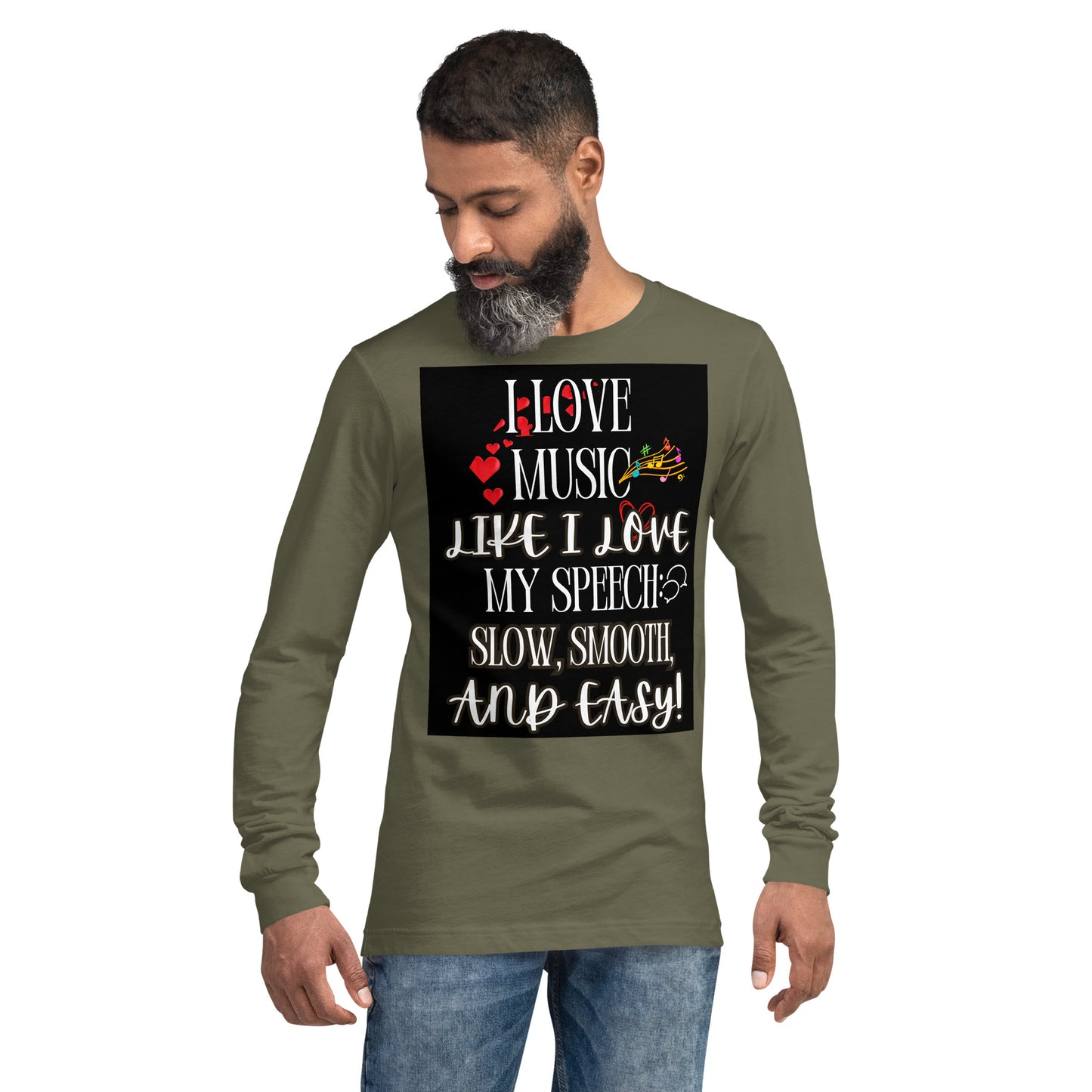 New I Love My Speech! (Unisex Long Sleeve Tee)