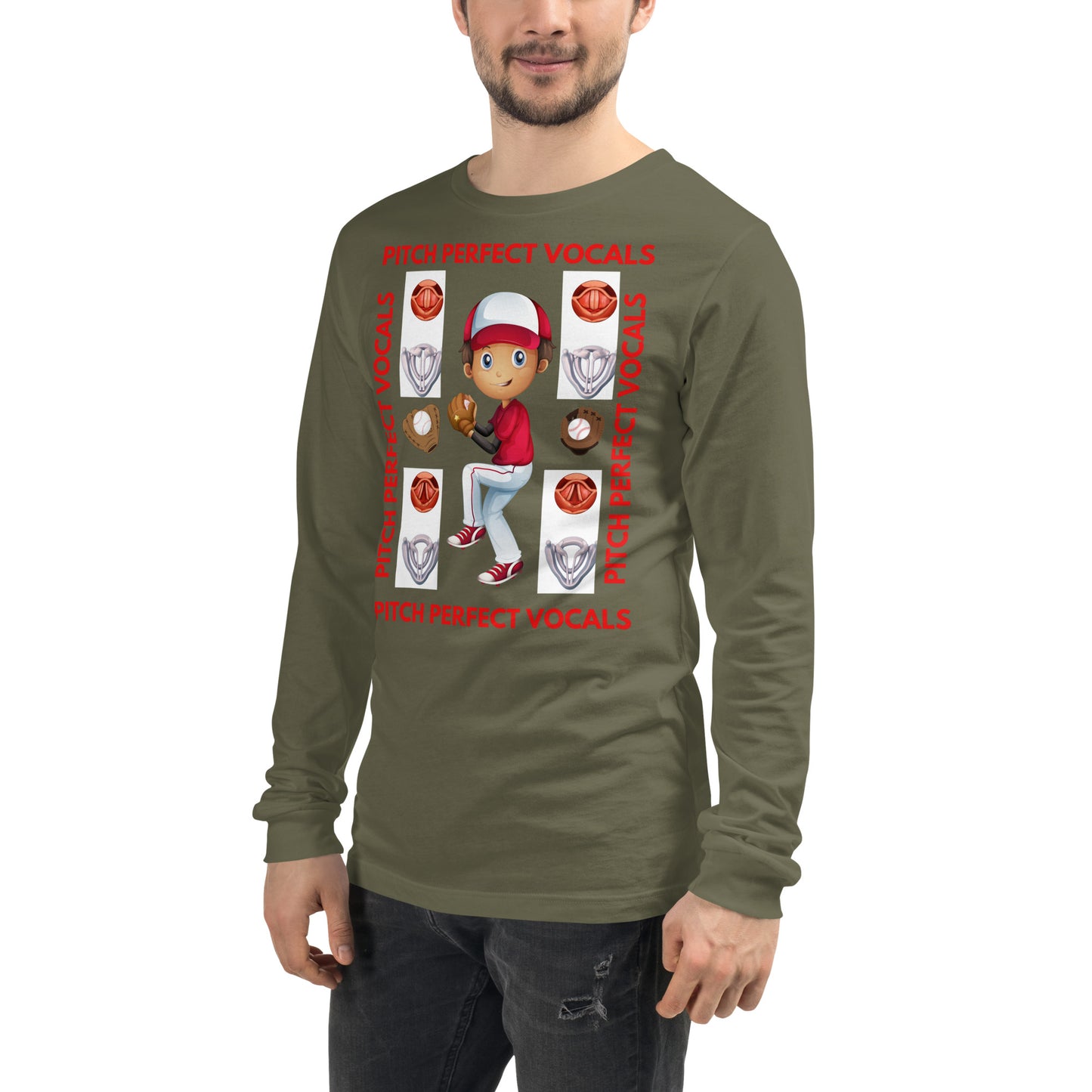 Pitch Perfect Vocals! (Unisex Long Sleeve Tee)