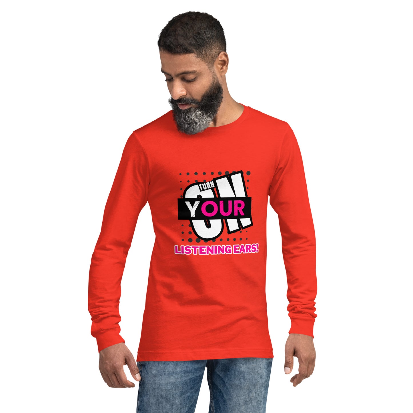 Listening Ears! (Unisex Long Sleeve Tee)