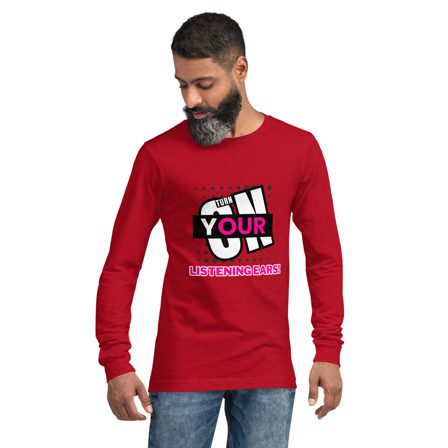 Listening Ears! (Unisex Long Sleeve Tee)