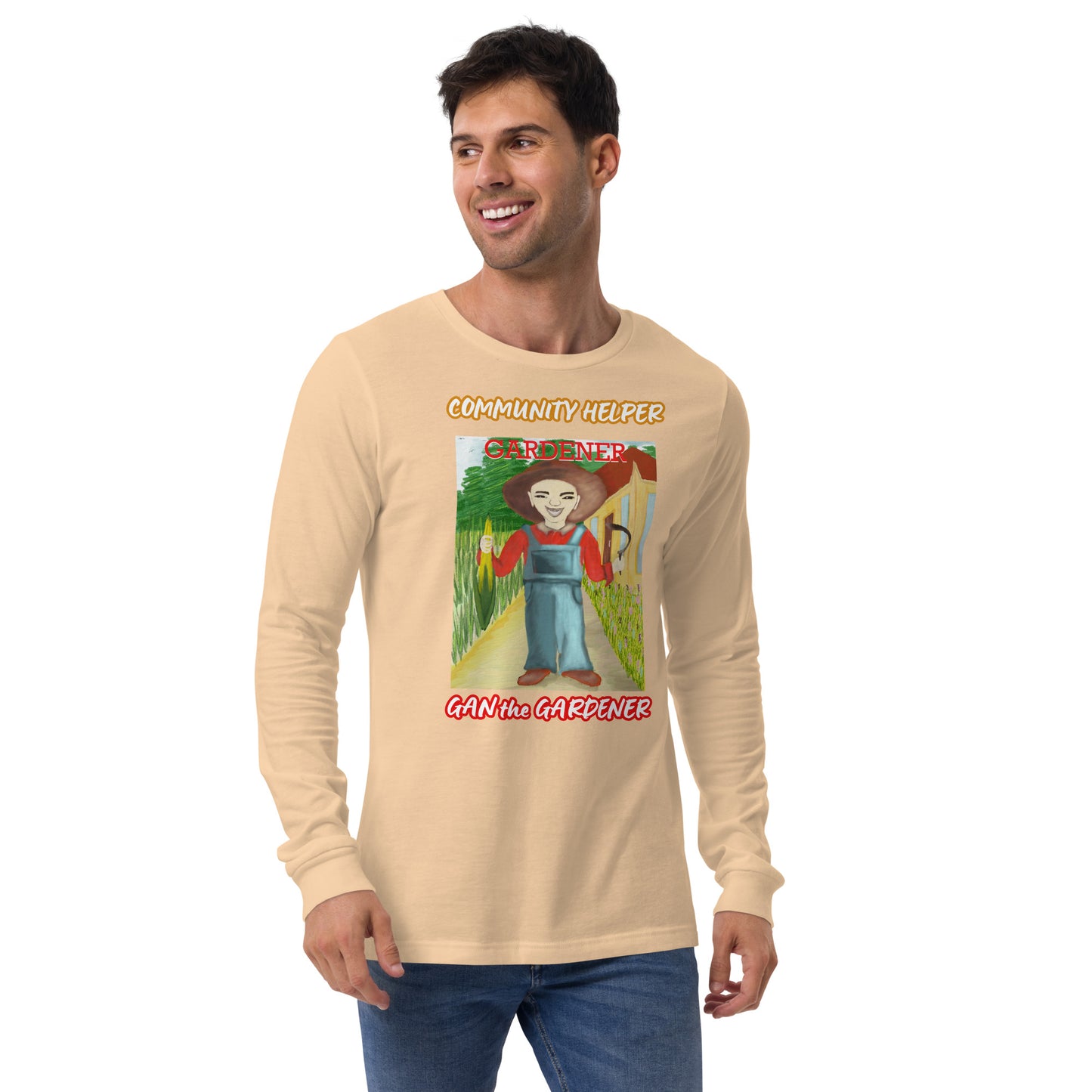 Gan the Gardener (Community Helper) Unisex Long Sleeve Tee
