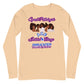 (Ebony Female) Imitated & Always Duplicated! Unisex Long Sleeve Tee