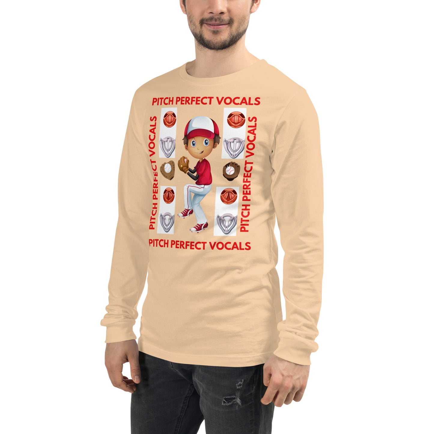 Pitch Perfect Vocals! (Unisex Long Sleeve Tee)