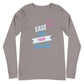 Ease Into Your Words! Unisex Long Sleeve Tee