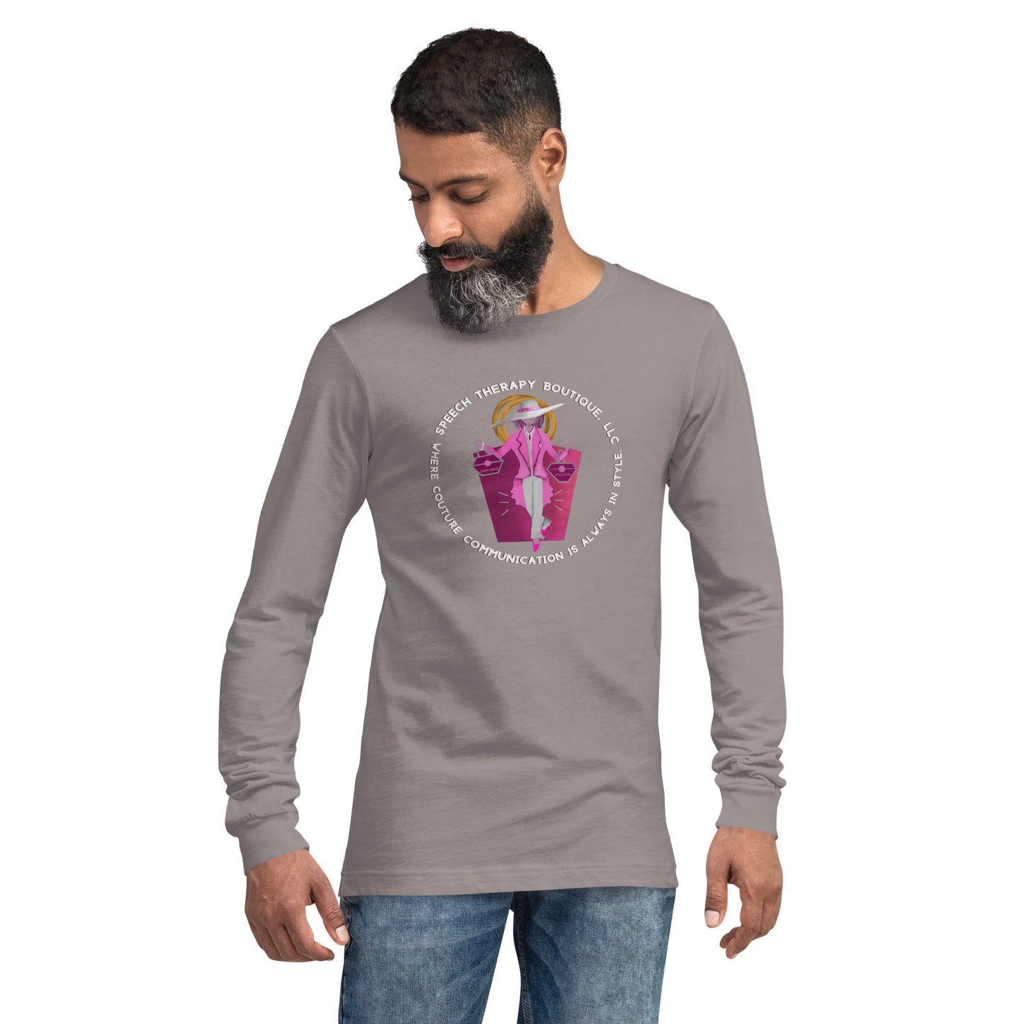 Speech Therapy Boutique (STB) Logo! Unisex Long Sleeve Tee