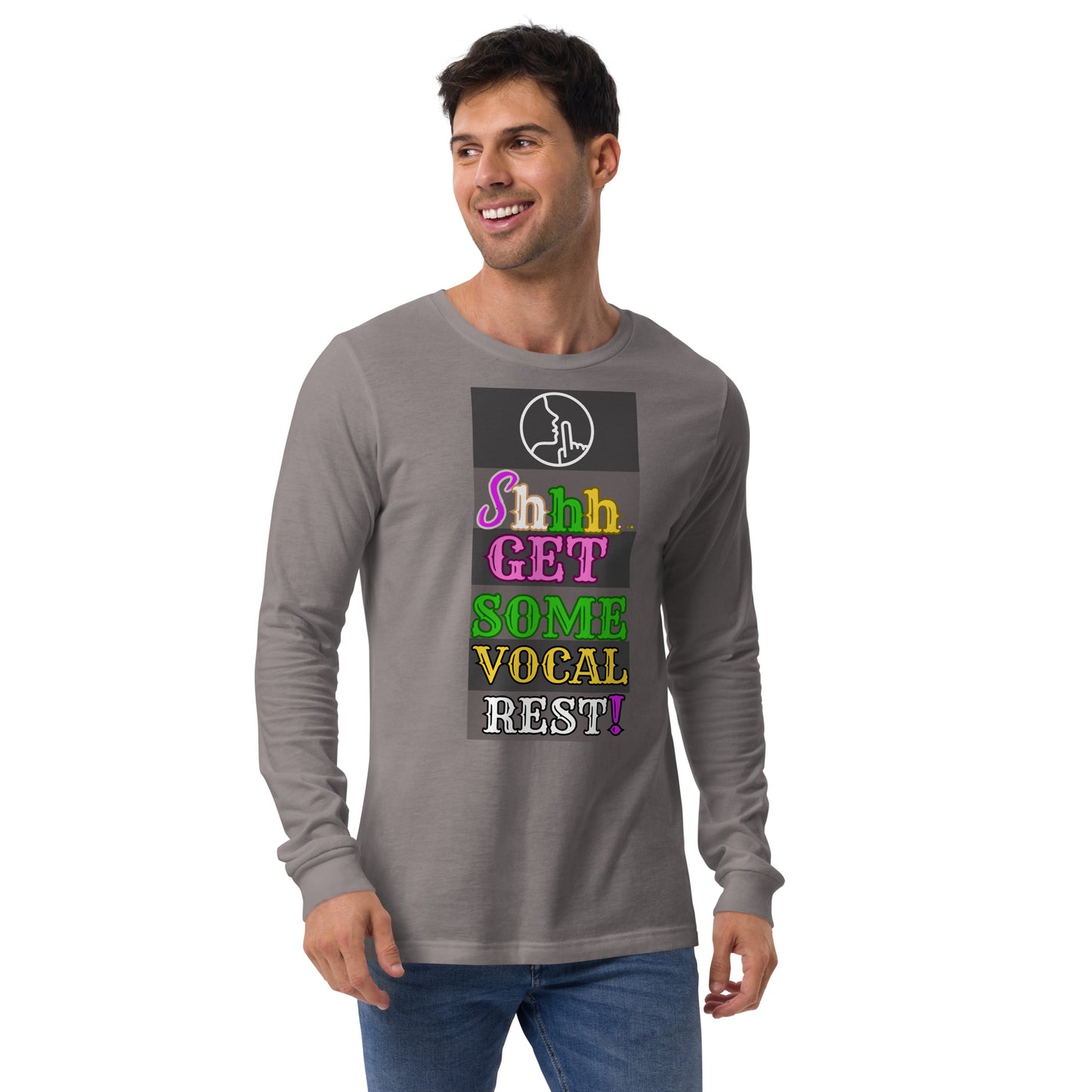 Vocal Rest! (Unisex Long Sleeve Tee)