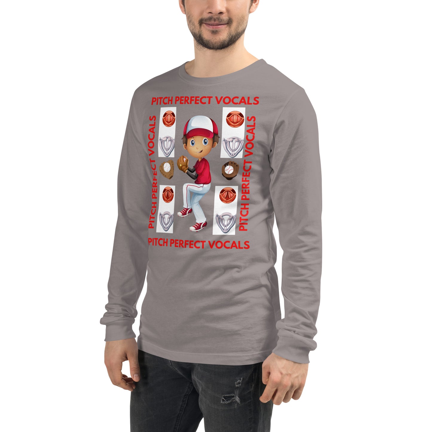 Pitch Perfect Vocals! (Unisex Long Sleeve Tee)