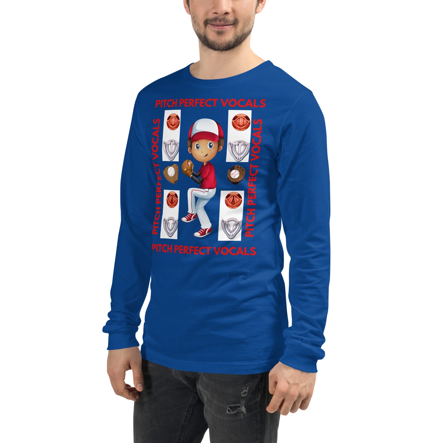 Pitch Perfect Vocals! (Unisex Long Sleeve Tee)