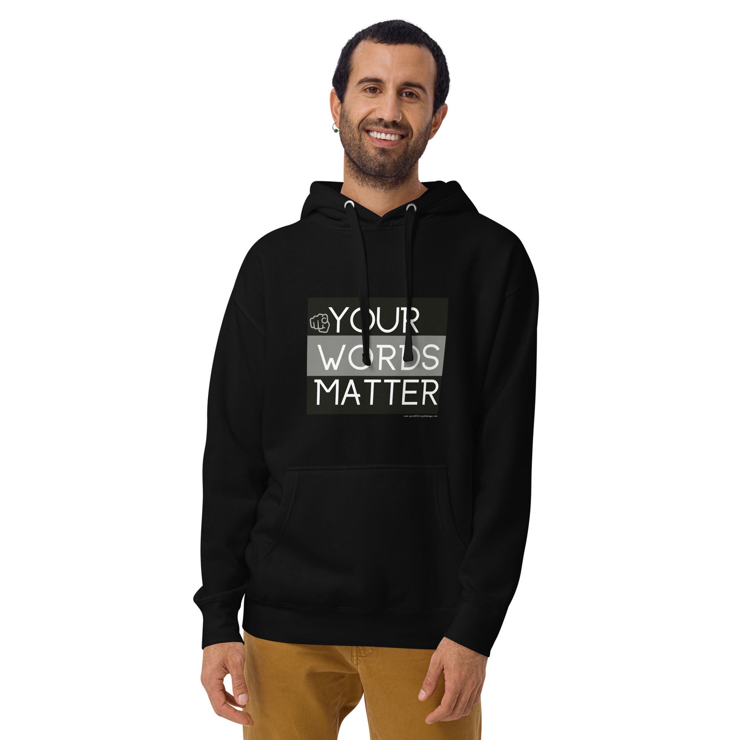 Your Words Matter! (Unisex Hoodie)