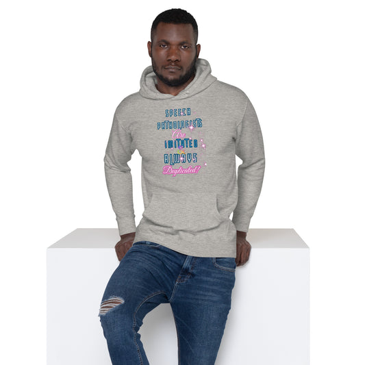 (Words Only) Imitated and Always Duplicated! Hoodie! Unisex Hoodie