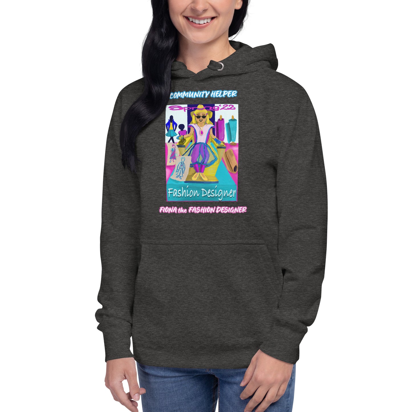 Fiona the Fashion Designer (Community Helper) Unisex Hoodie