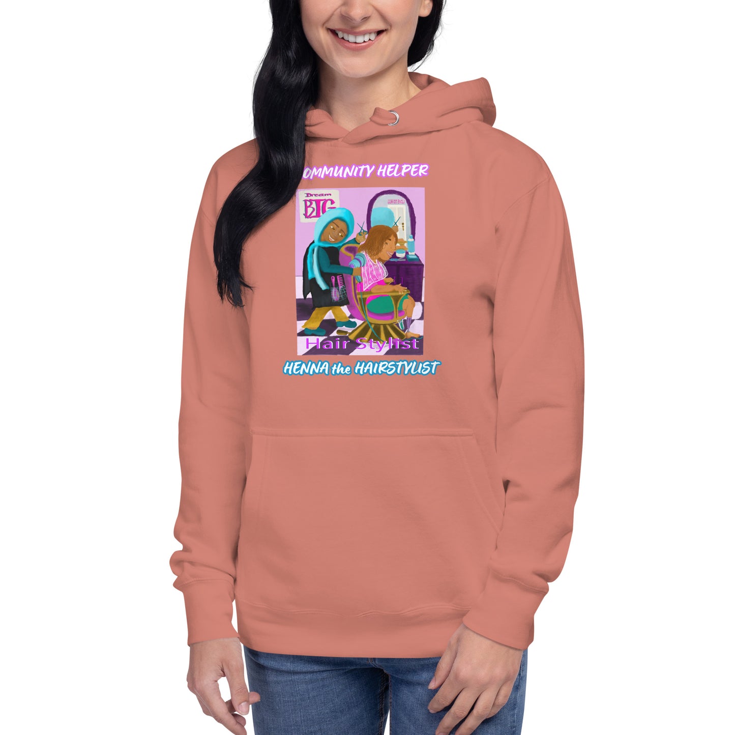 Henna the Hairstylist! (Community Helper) Unisex Hoodie