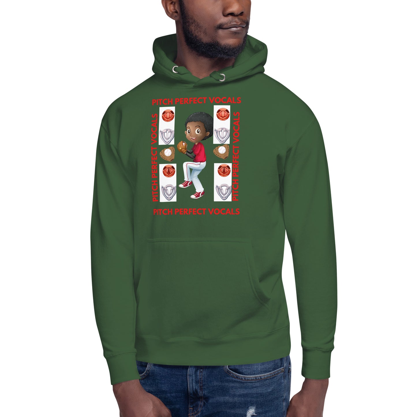(Ebony) Pitch Perfect Vocals! (Unisex Hoodie)