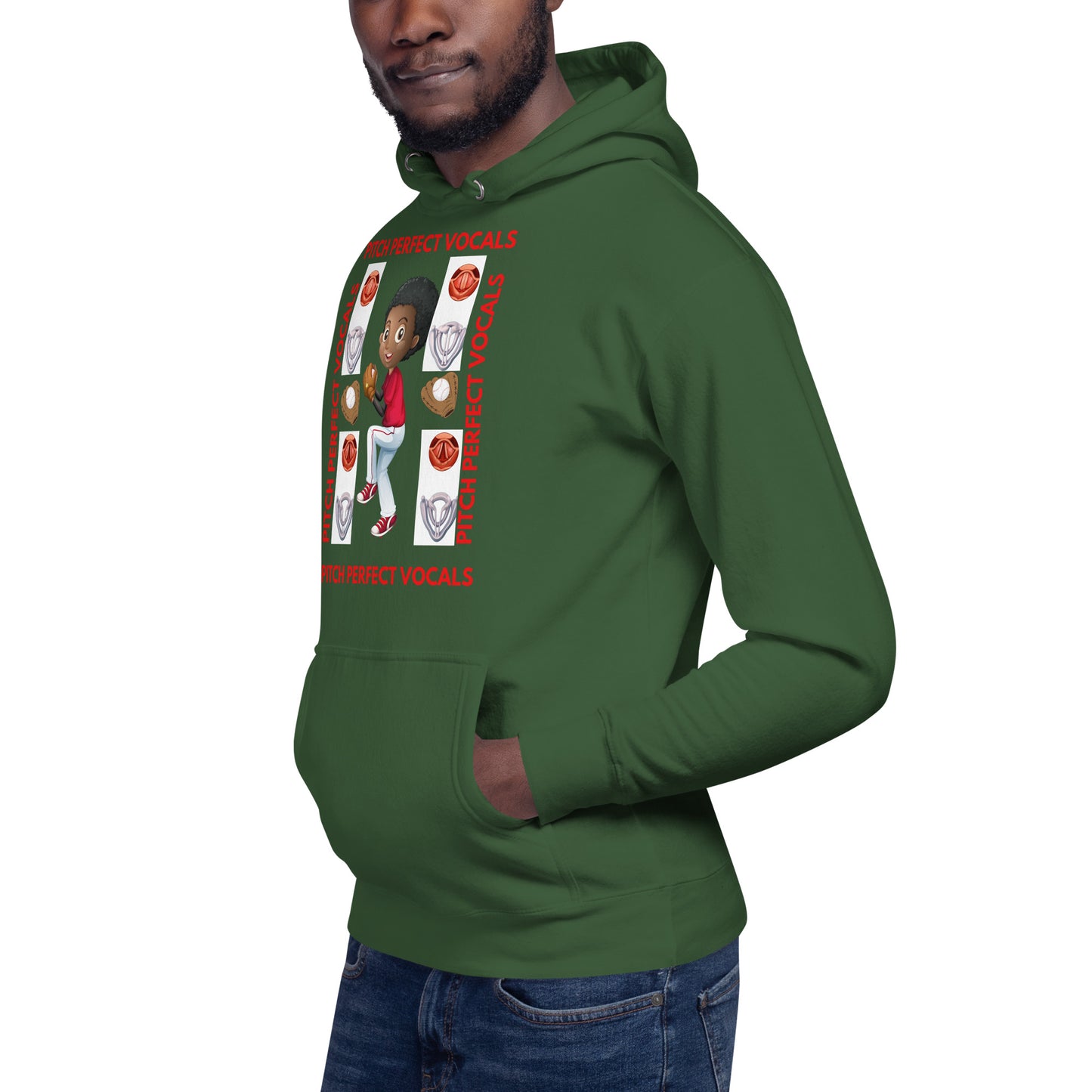 (Ebony) Pitch Perfect Vocals! (Unisex Hoodie)