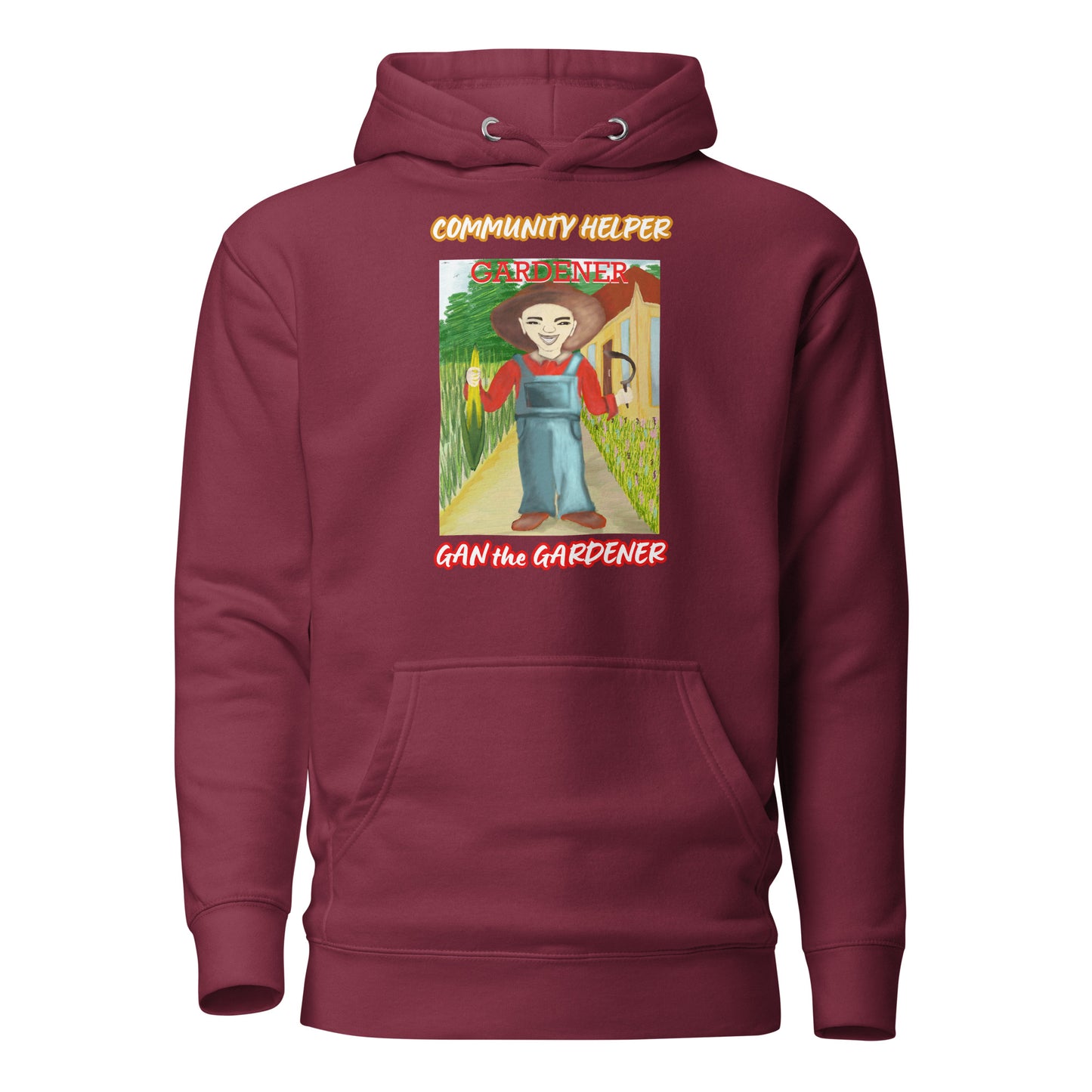 Gan the Gardener (Community Helper) Unisex Hoodie