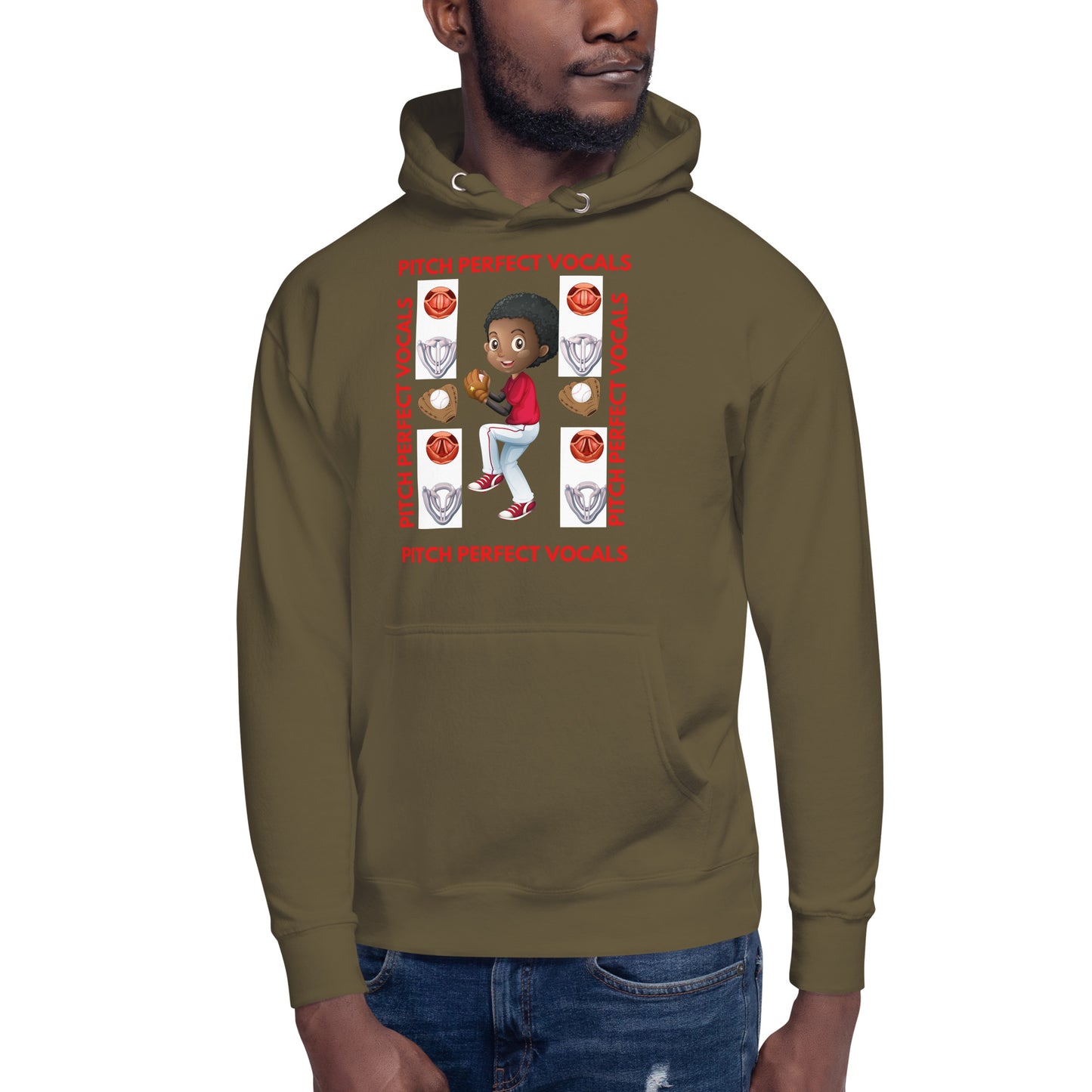 (Ebony) Pitch Perfect Vocals! (Unisex Hoodie)