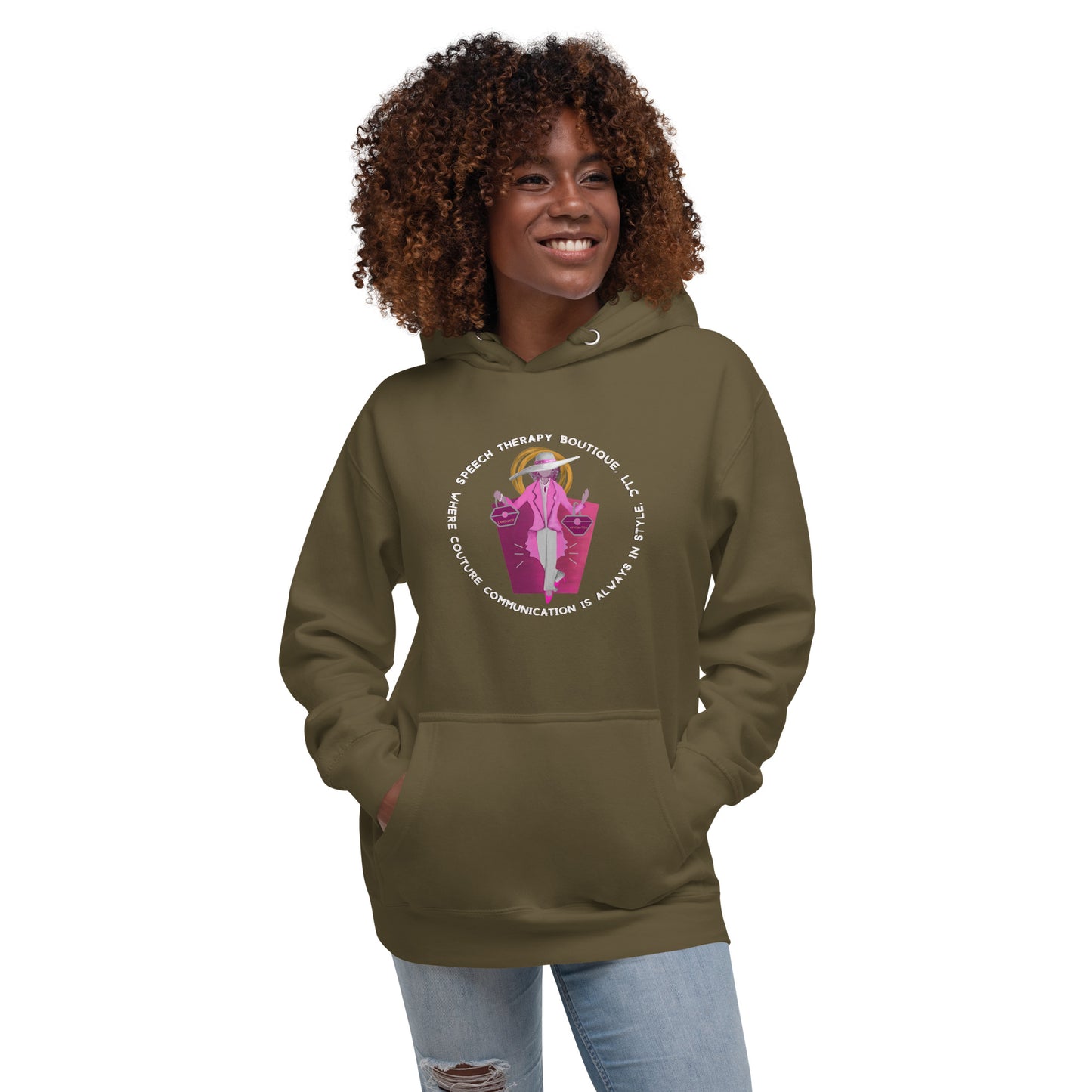 Speech Therapy Boutique (STB) Logo! Unisex Hoodie