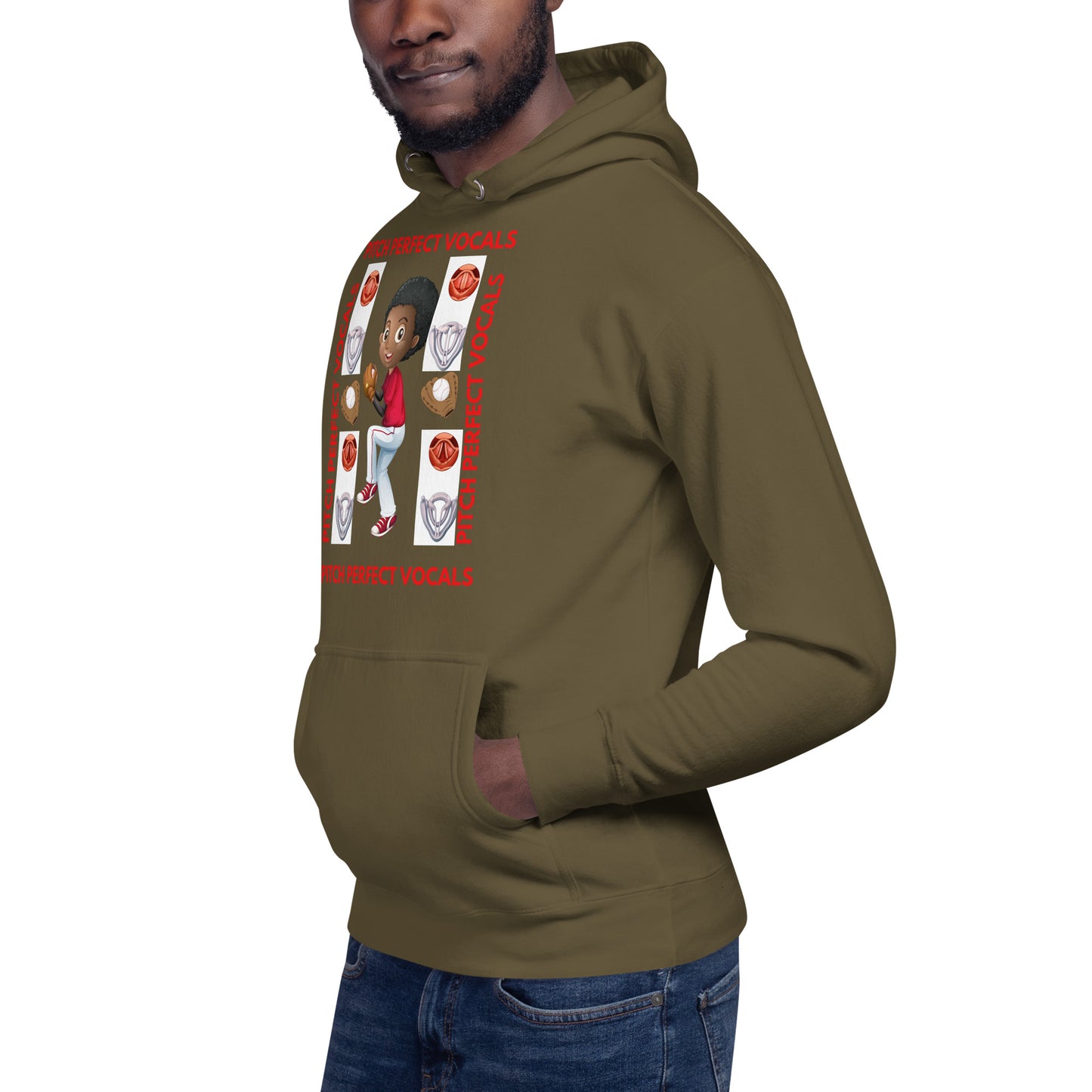 (Ebony) Pitch Perfect Vocals! (Unisex Hoodie)