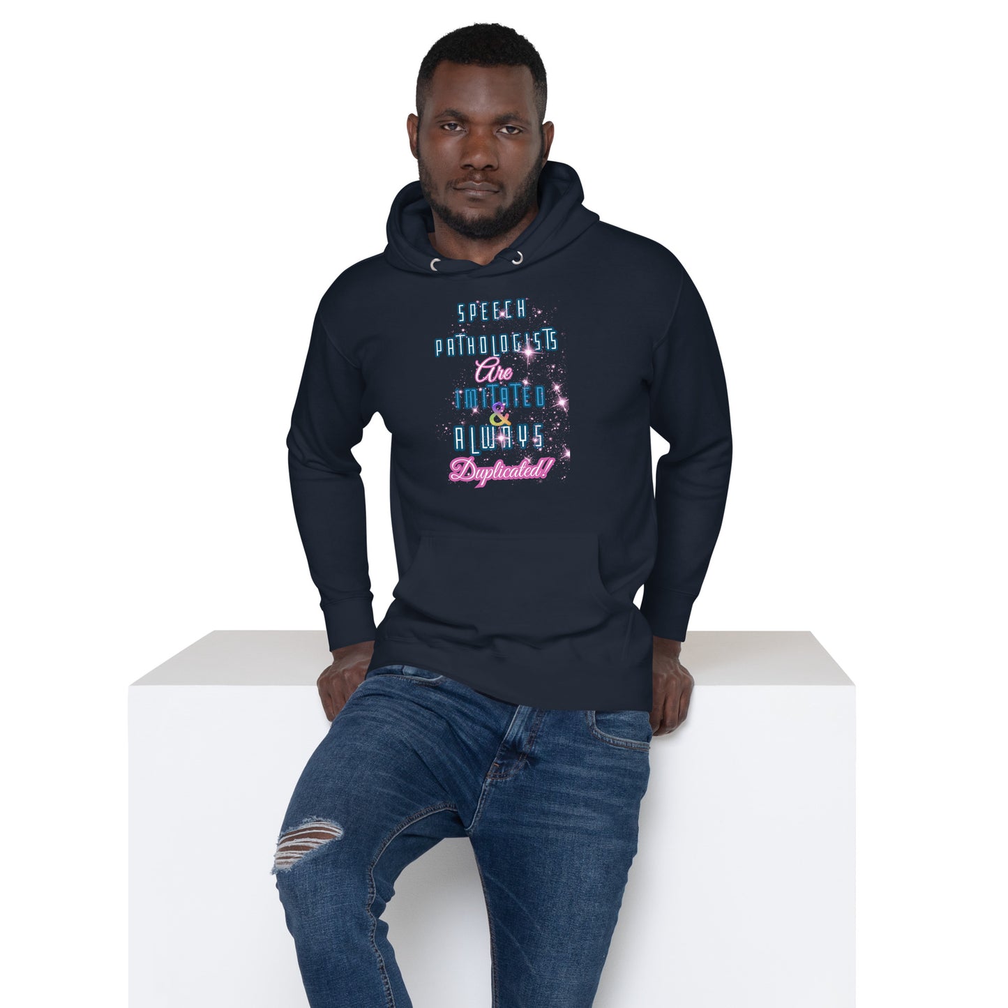(Words Only) Imitated and Always Duplicated! Hoodie! Unisex Hoodie