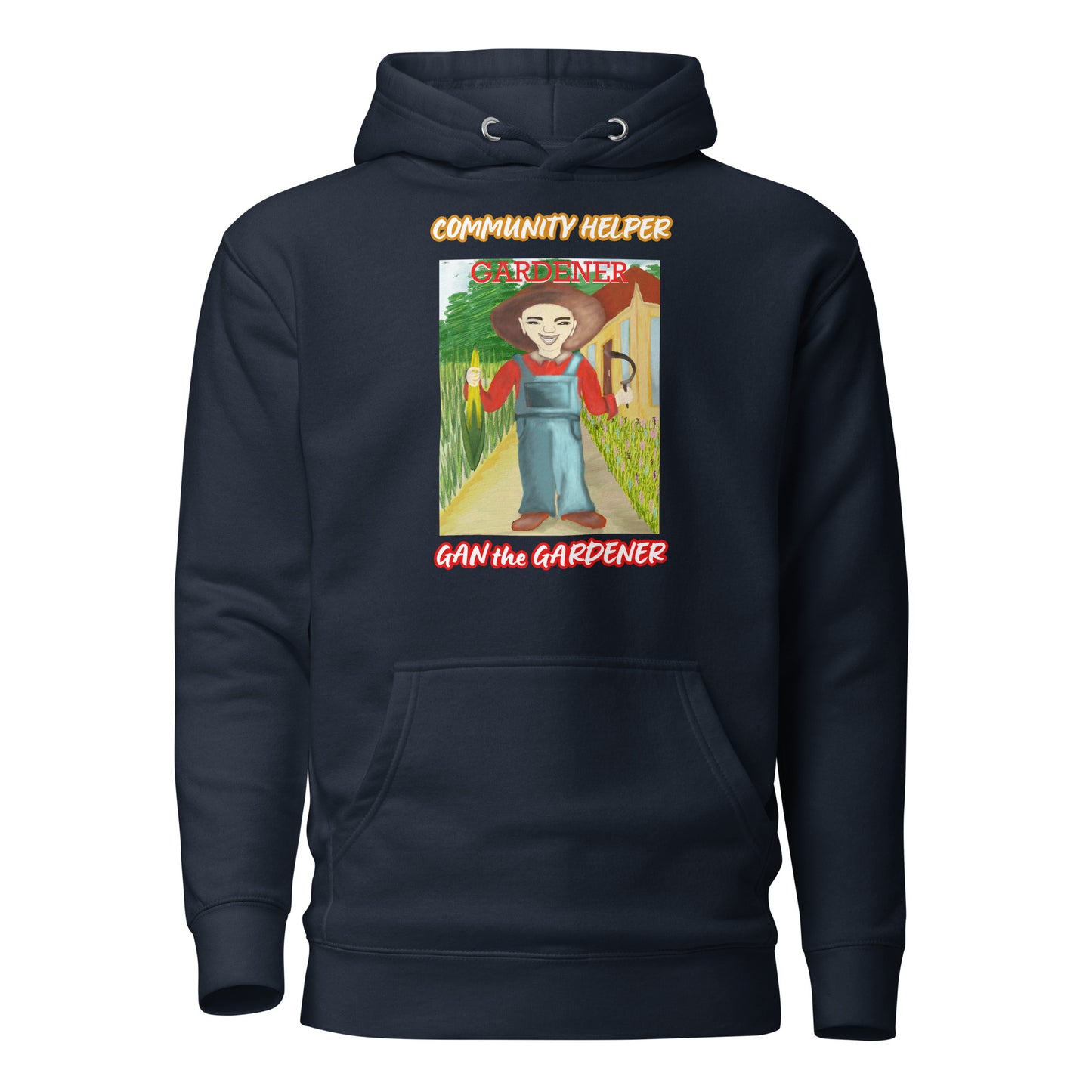 Gan the Gardener (Community Helper) Unisex Hoodie