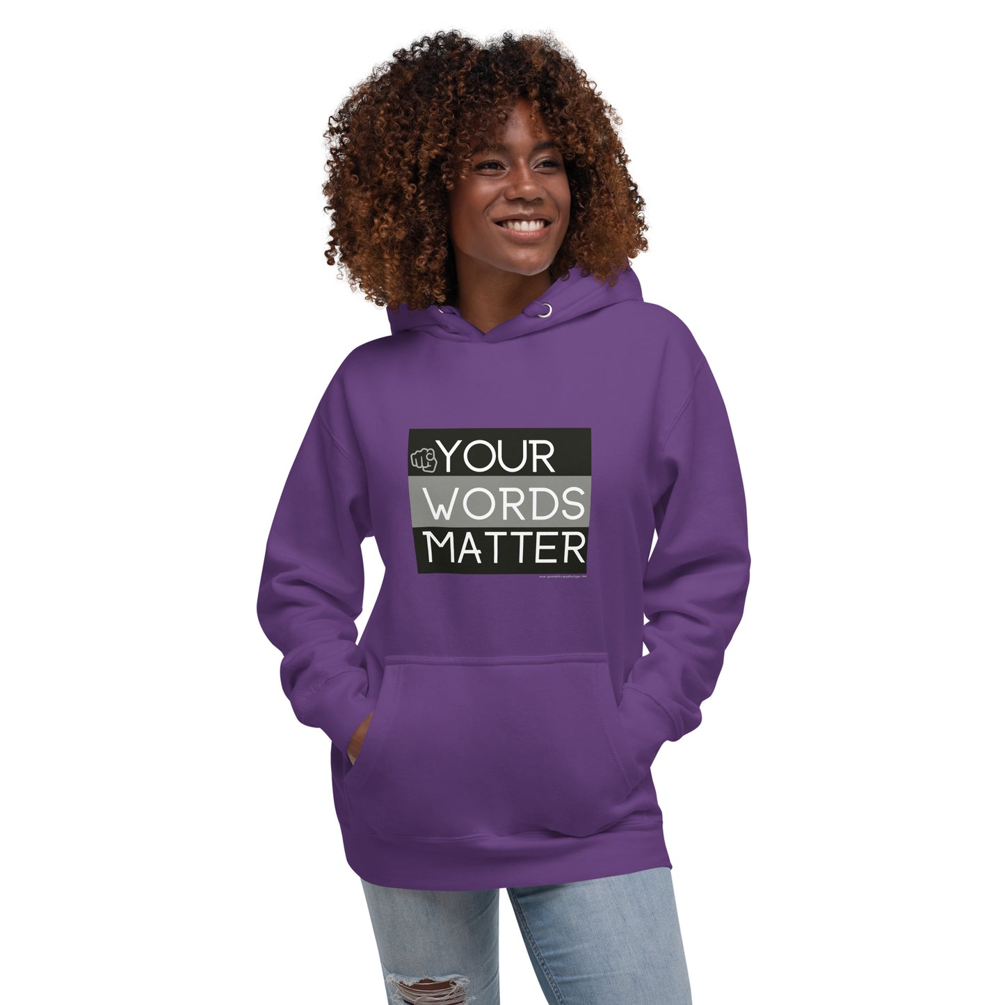 Your Words Matter! (Unisex Hoodie)