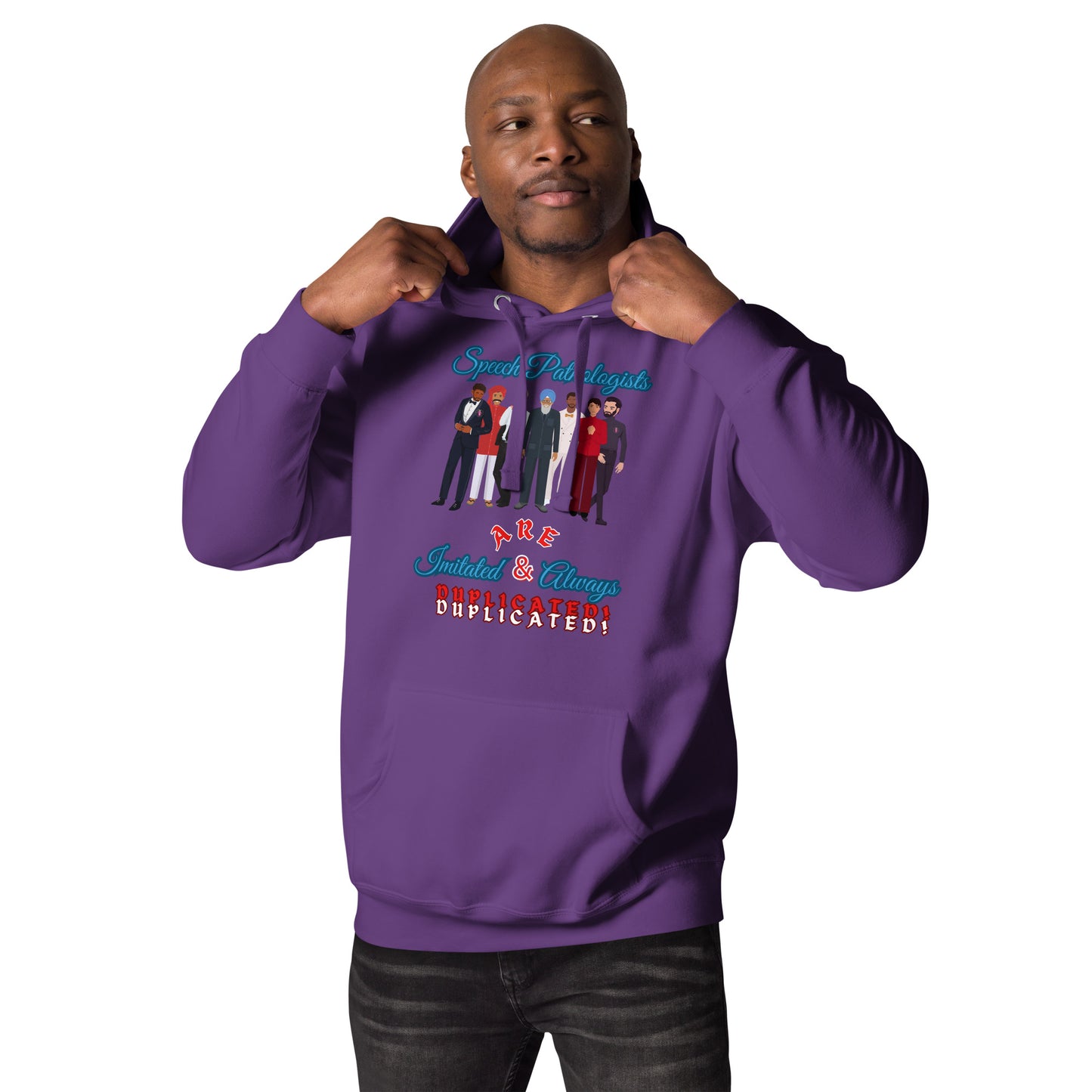 (Multicultural Men) Imitated and Always Duplicated! Unisex Hoodie
