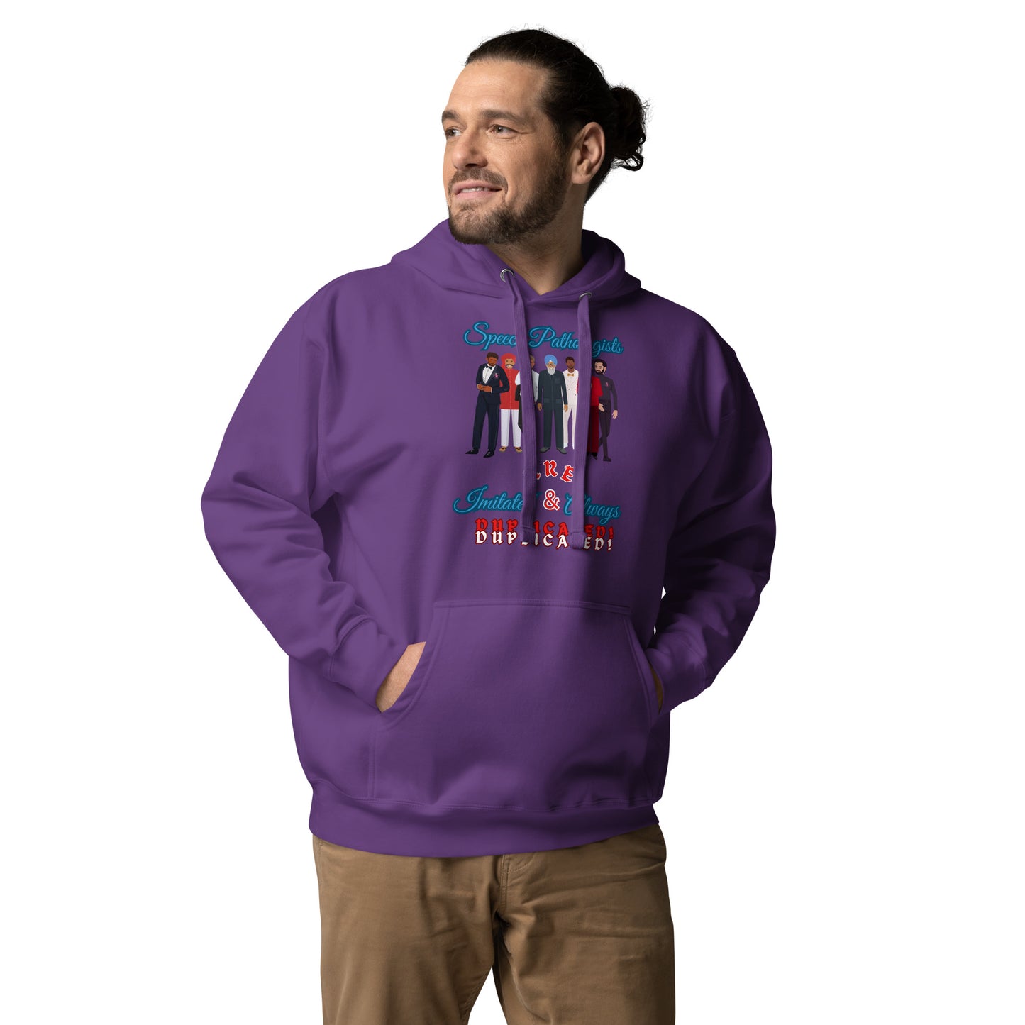 (Multicultural Men) Imitated and Always Duplicated! Unisex Hoodie