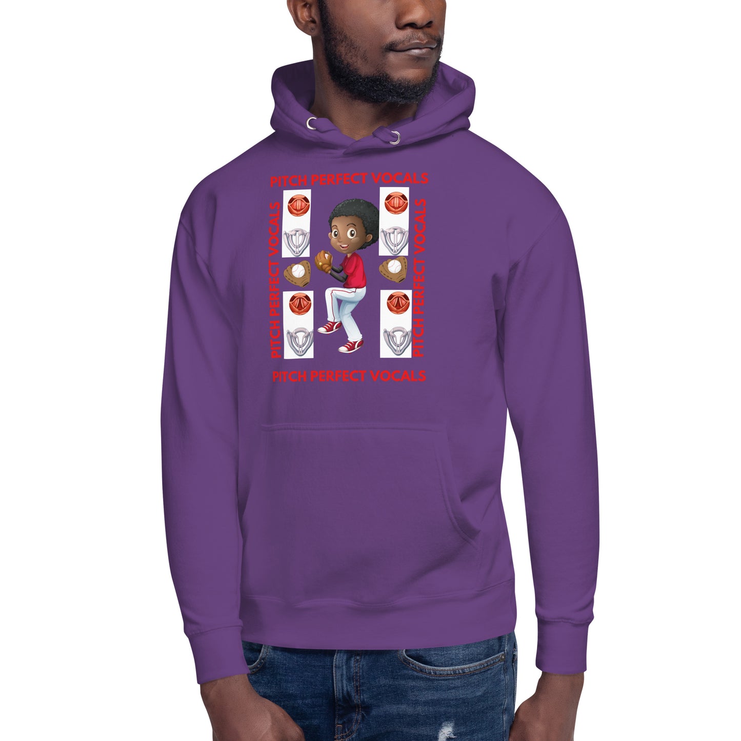 (Ebony) Pitch Perfect Vocals! (Unisex Hoodie)