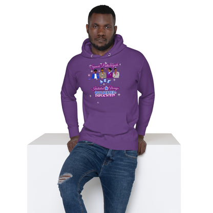 (Ebony Male) Imitated and Always Duplicated! Unisex Hoodie