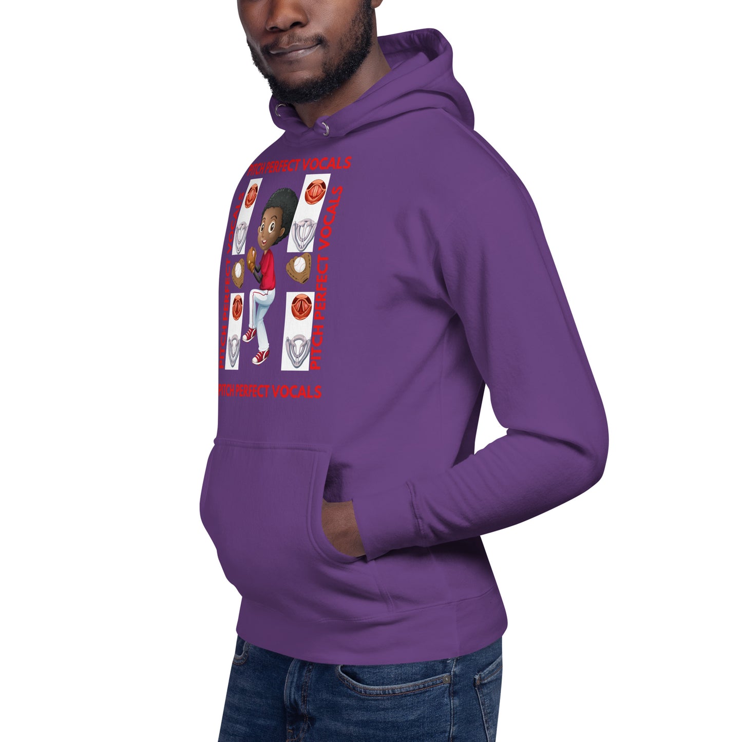 (Ebony) Pitch Perfect Vocals! (Unisex Hoodie)