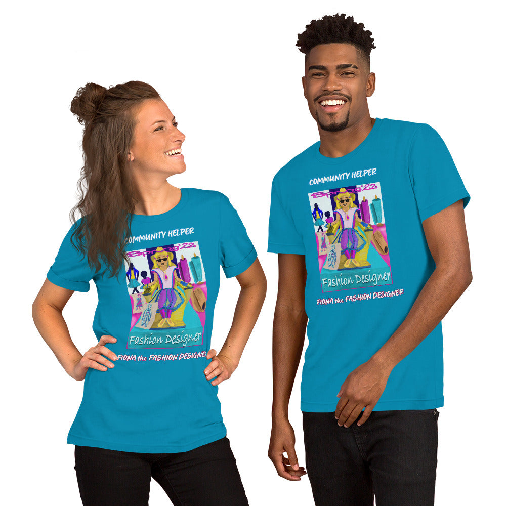 Fiona the Fashion Designer (Community Helper) Unisex T-Shirt